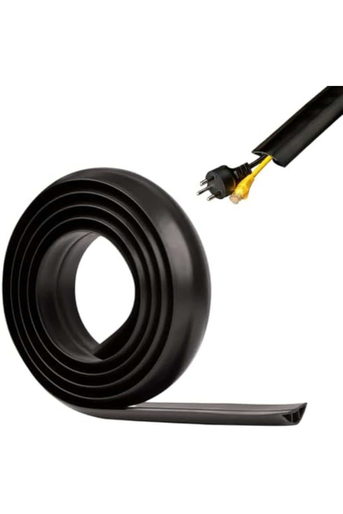 LuxShoping Esnek Kablo Kanalı Siyah/GT-KK06 1142128