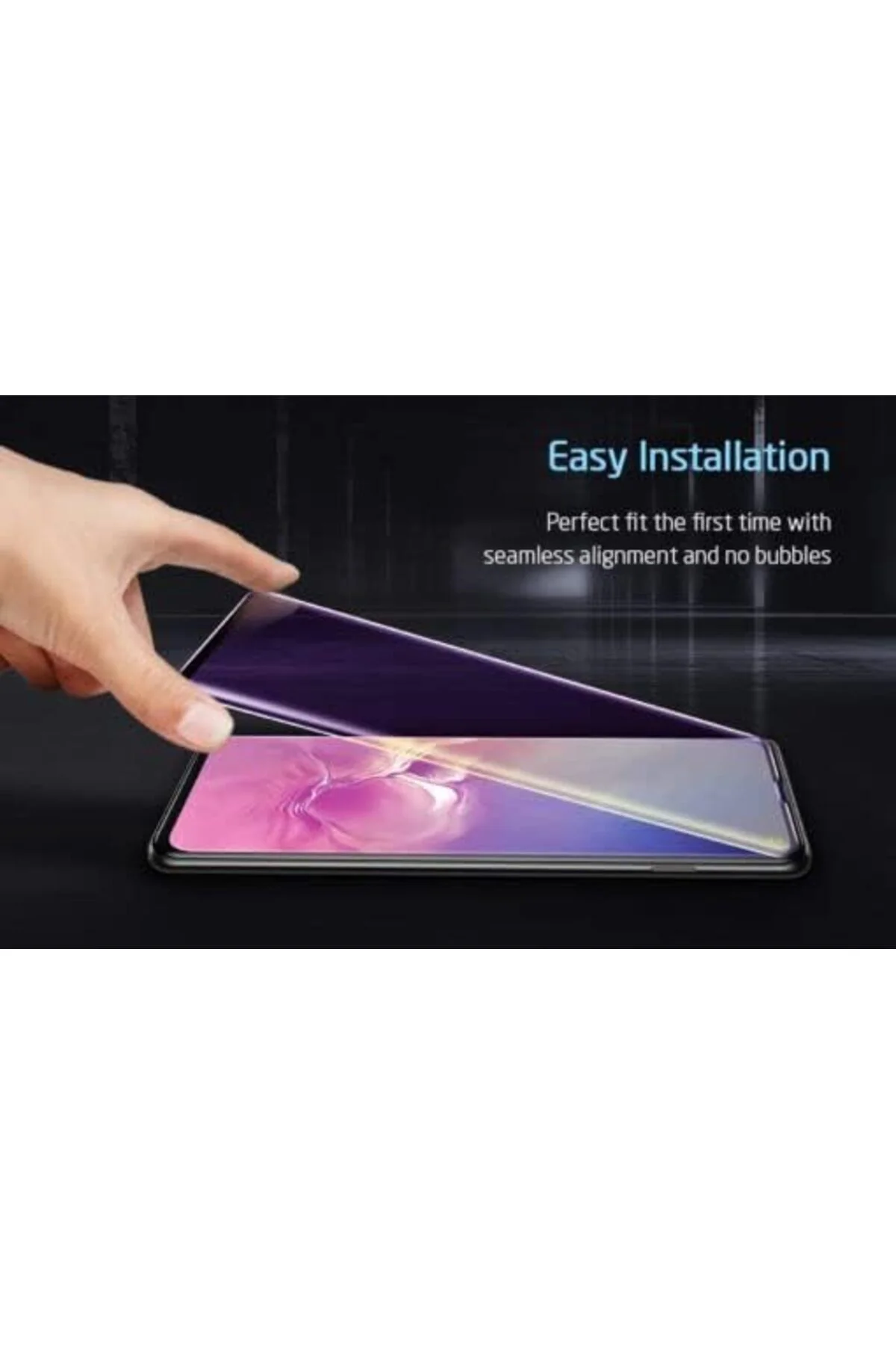 LuxShoping ESR S10 Cam Ekran Koruyucu, 3D Full Coverage Anti-Blue