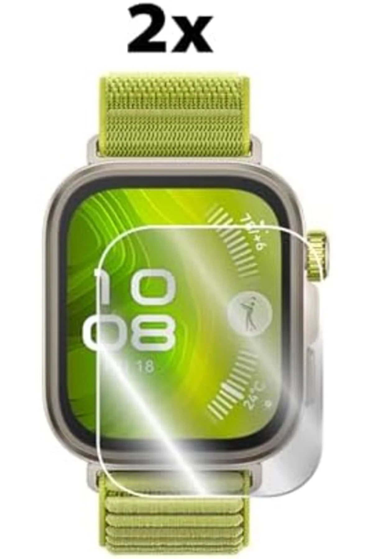 LuxShoping Fit 4 PRO ile uyumlu IPG HydroGel Ekran Koruyucu (2 Ad