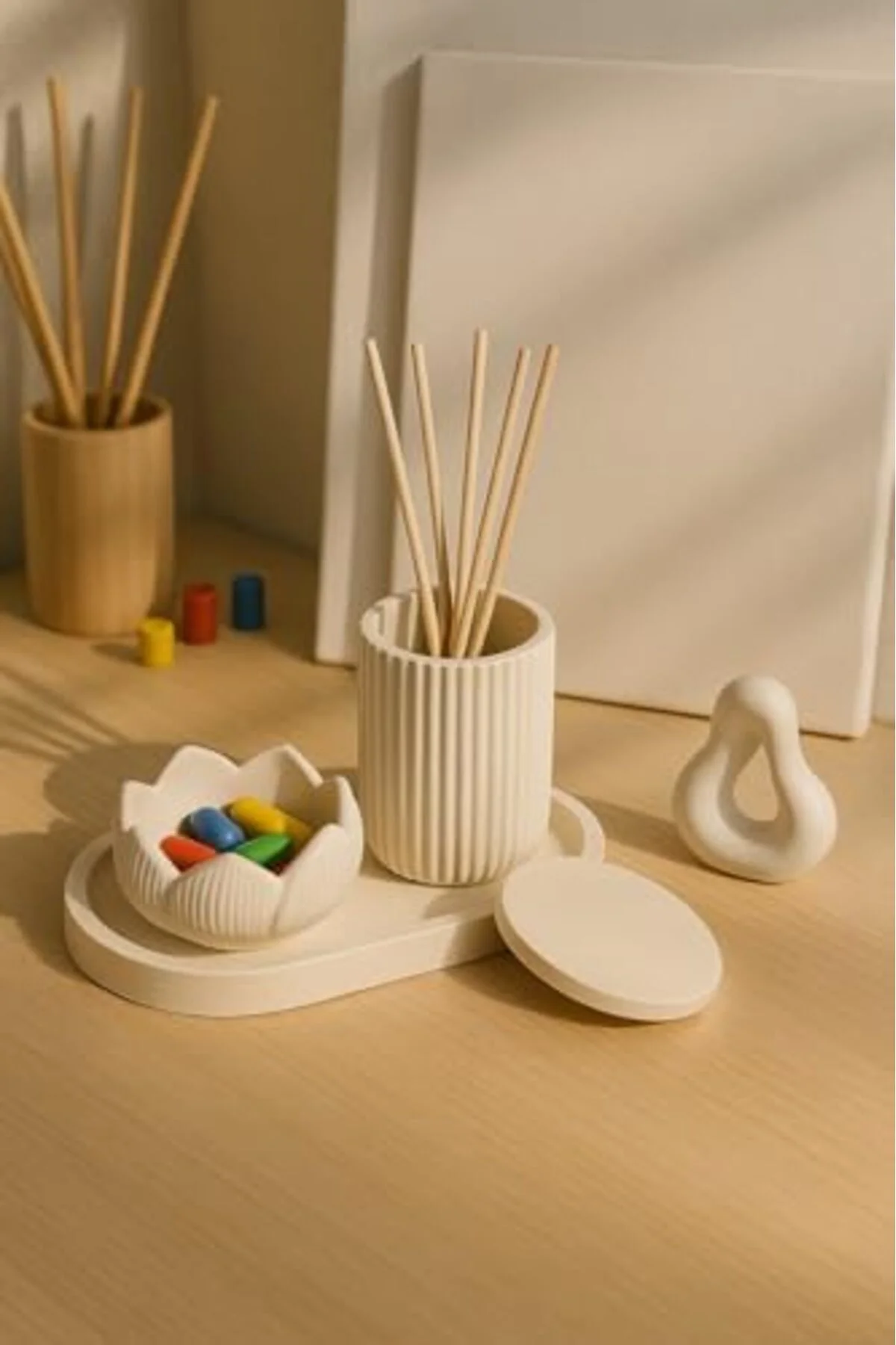 LuxShoping Form Dekoratif Set – Minimalist & Şık Tasarım (4 Parça