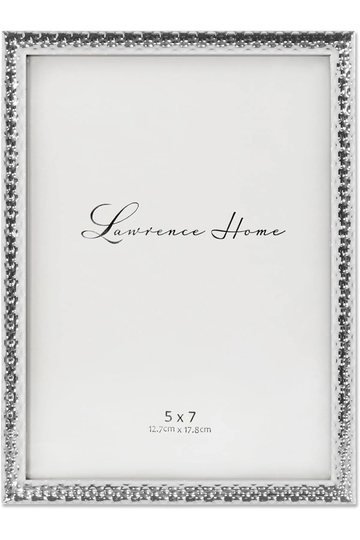 LuxShoping Frames 713057 Çekiç Etkili Metal, 5x7, Gümüş 1142128