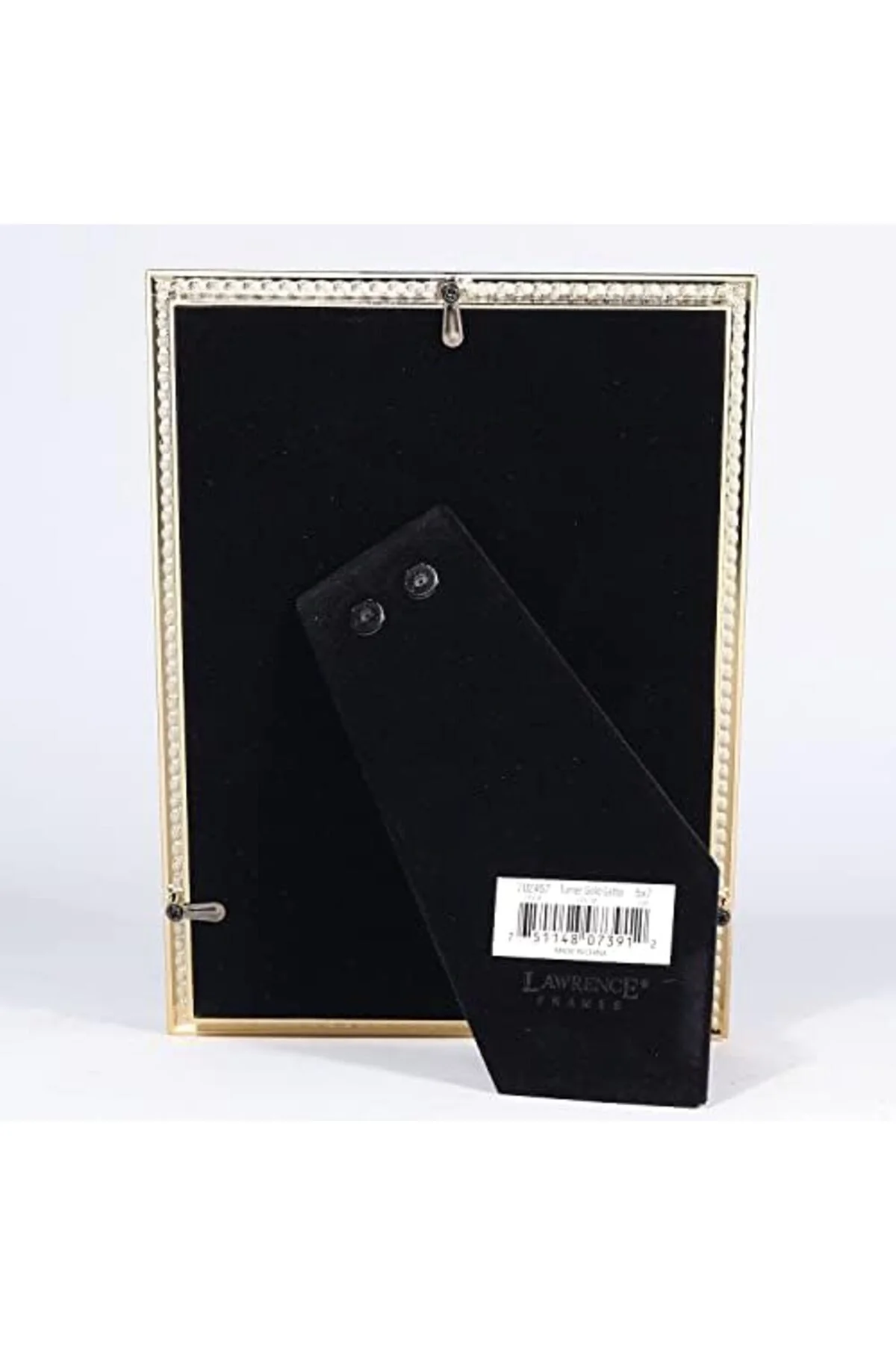 LuxShoping Frames Designs 5x7 Turner Altın ve Parlak Metal Resim 