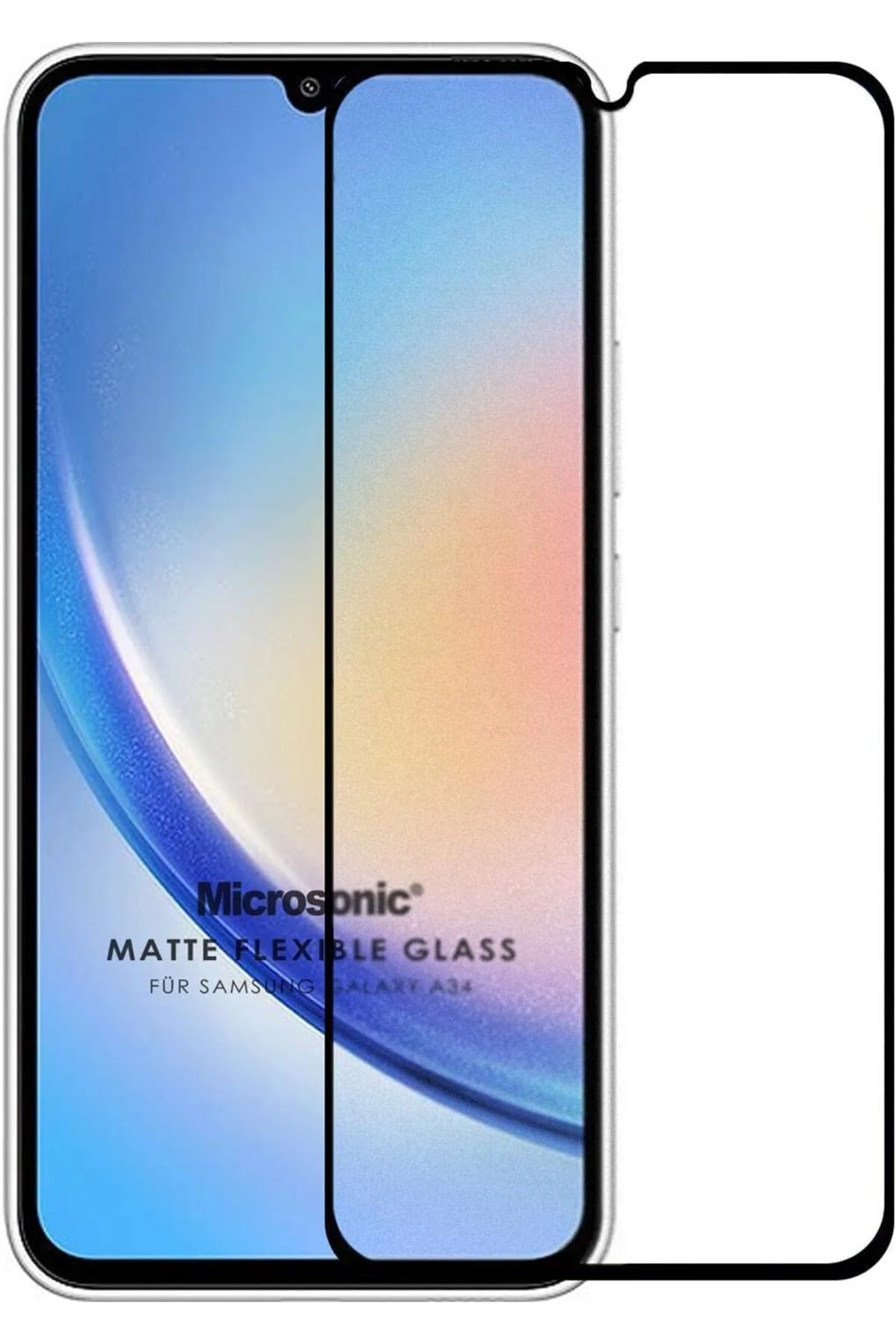 LuxShoping Galaxy A34 Seramik Flexible Ekran Koruyucu Siyah 11421 LuxShoping Galaxy A34 Seramik Flexible Ekran Koruyucu Siyah 11421
