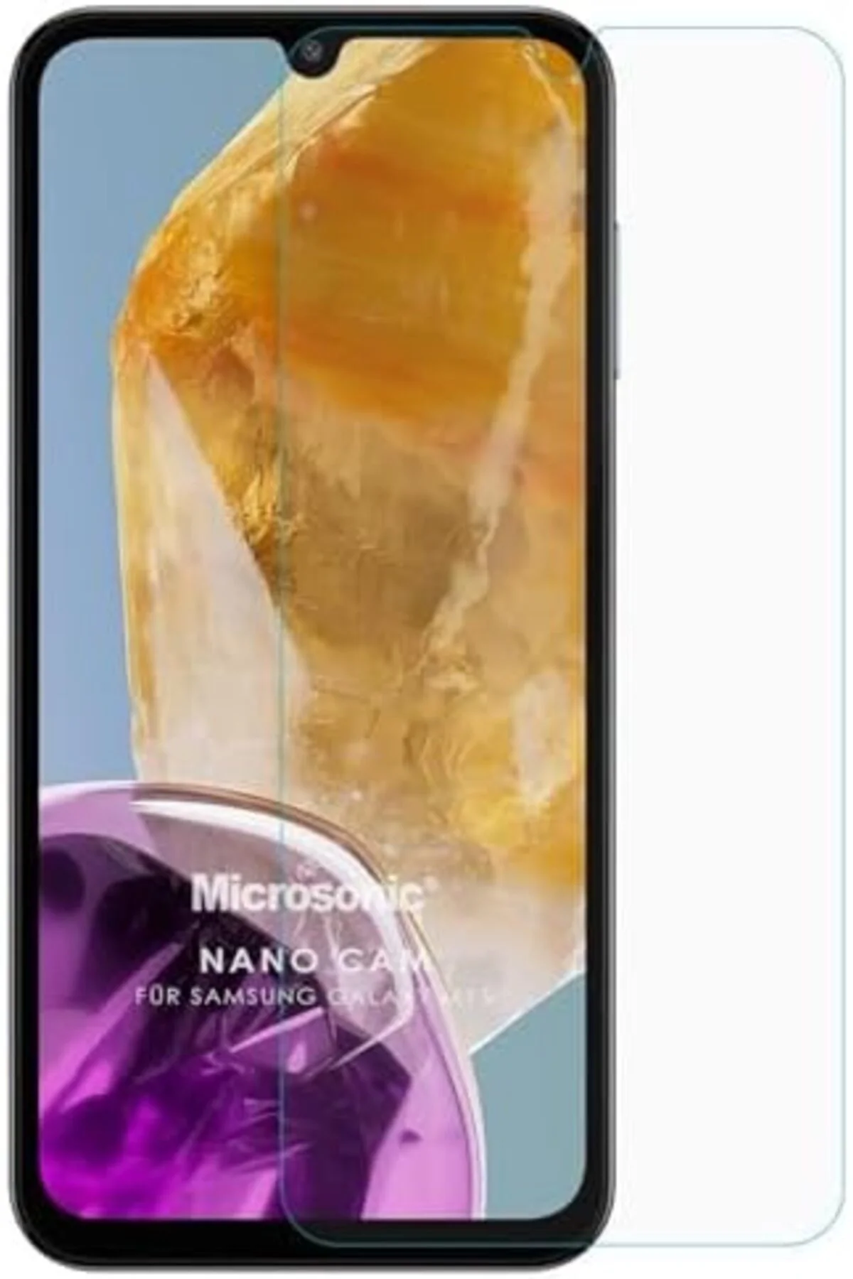 LuxShoping Galaxy M15 Glass Cam Ekran Koruyucu [Galaxy M15 ile Uy