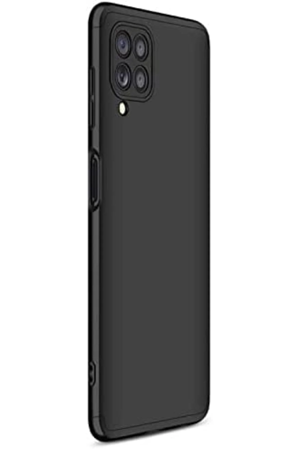 LuxShoping Galaxy M32 4G için Kılıf Double Dip 360 Protective Siy LuxShoping Galaxy M32 4G için Kılıf Double Dip 360 Protective Siy