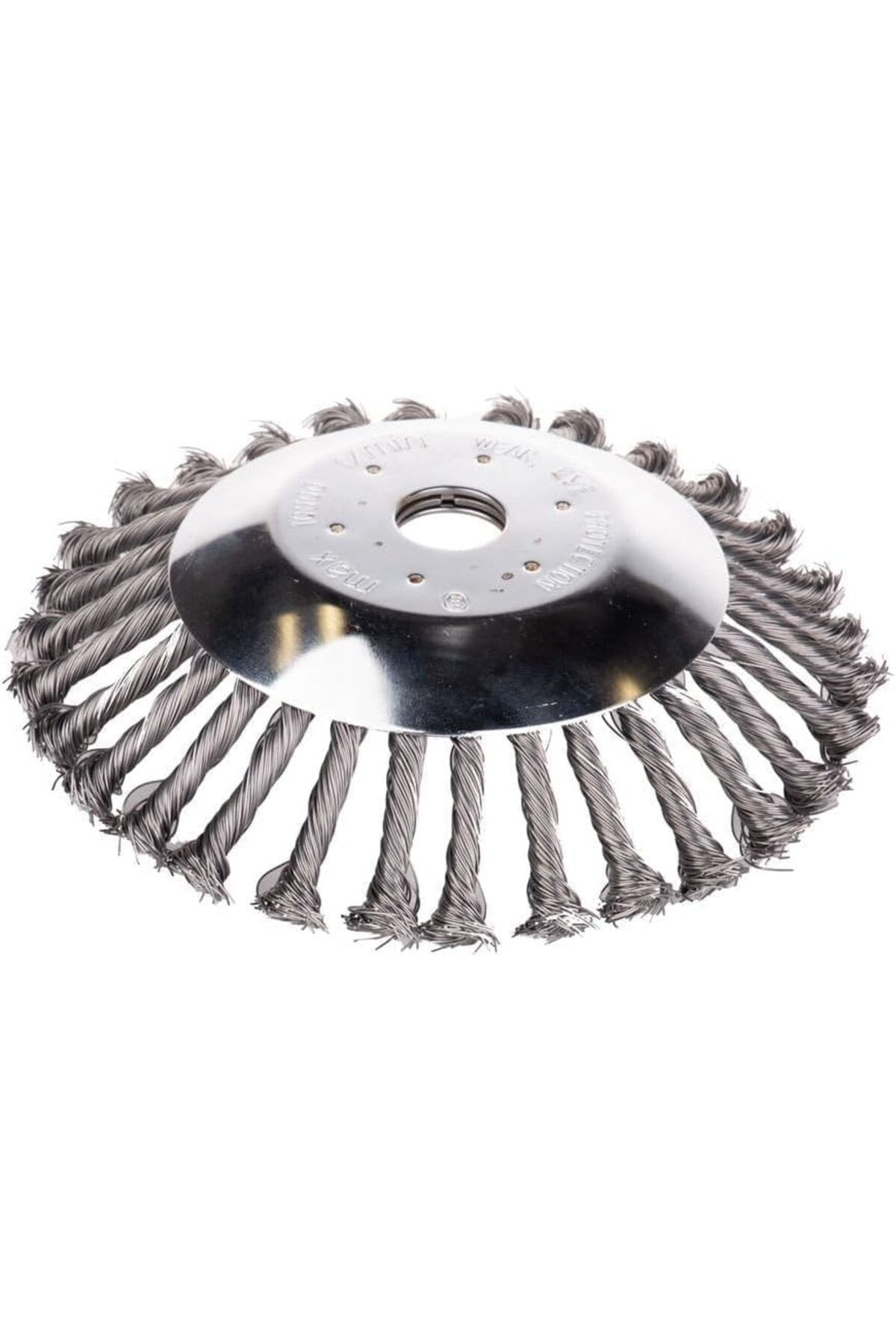 LuxShoping Genel 8 İnç Çelik Tel Fırça Seti, 3 Parça Metal Yabani