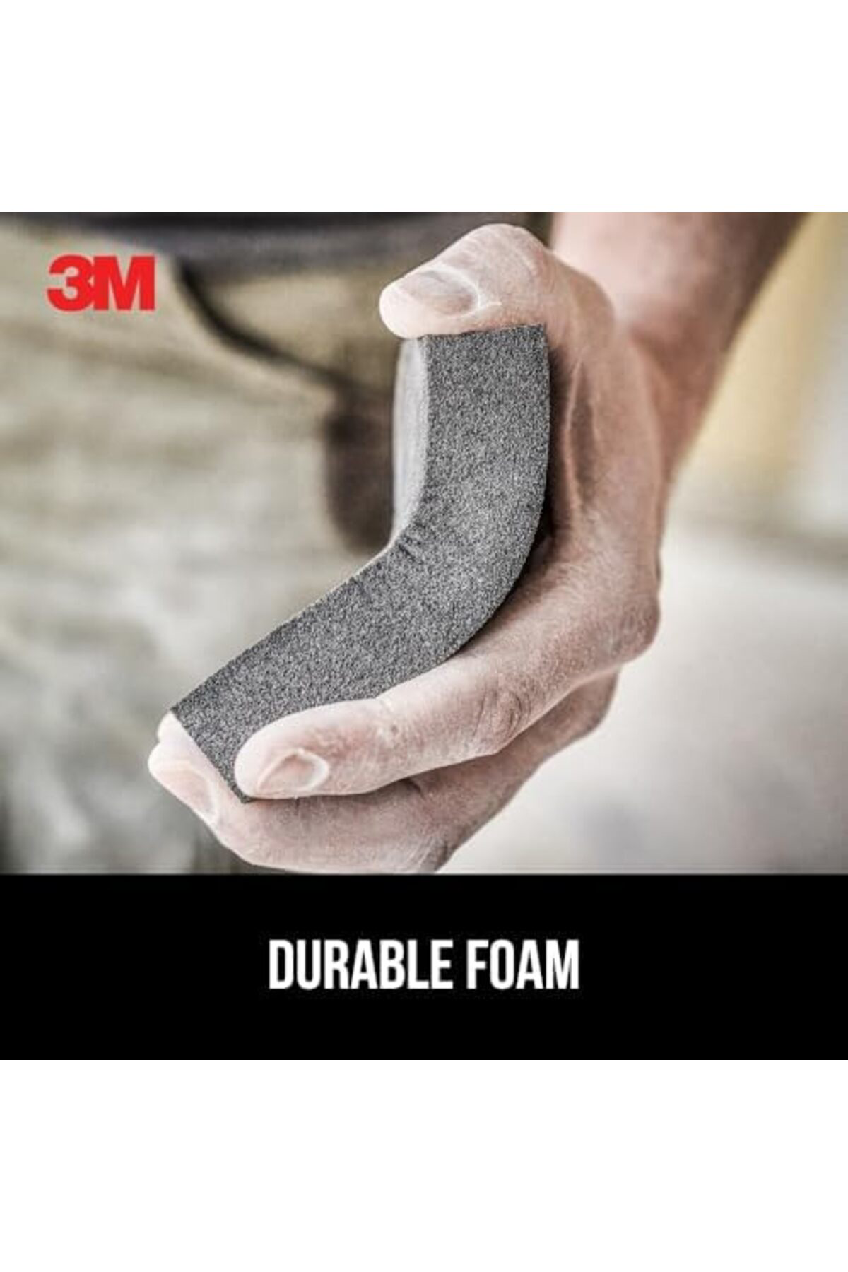 LuxShoping Geniş Alan Alçıpan Zımpara Süngeri, 4.9 "x 2.9" x 1",