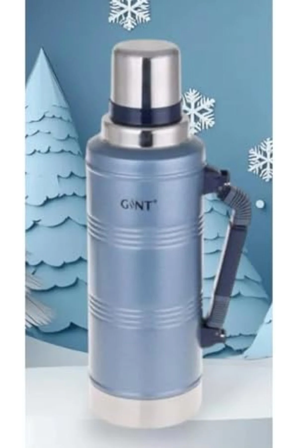 LuxShoping GİNT 10. YIL RENGİ Termos 24 Saat 12 Soğuk Tutabilen K