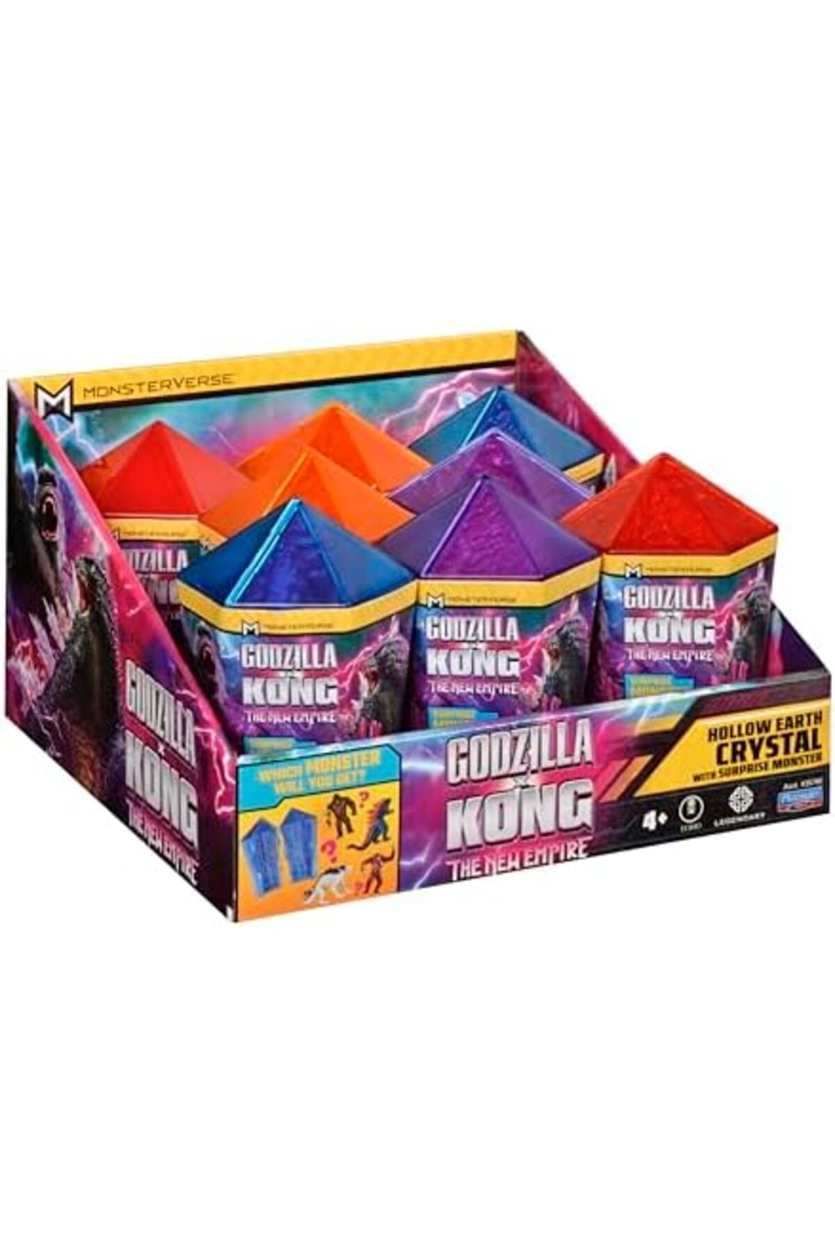 LuxShoping Godzilla x Kong: Yeni İmparatorluk, 4,5 inç İçi Boş To LuxShoping Godzilla x Kong: Yeni İmparatorluk, 4,5 inç İçi Boş To
