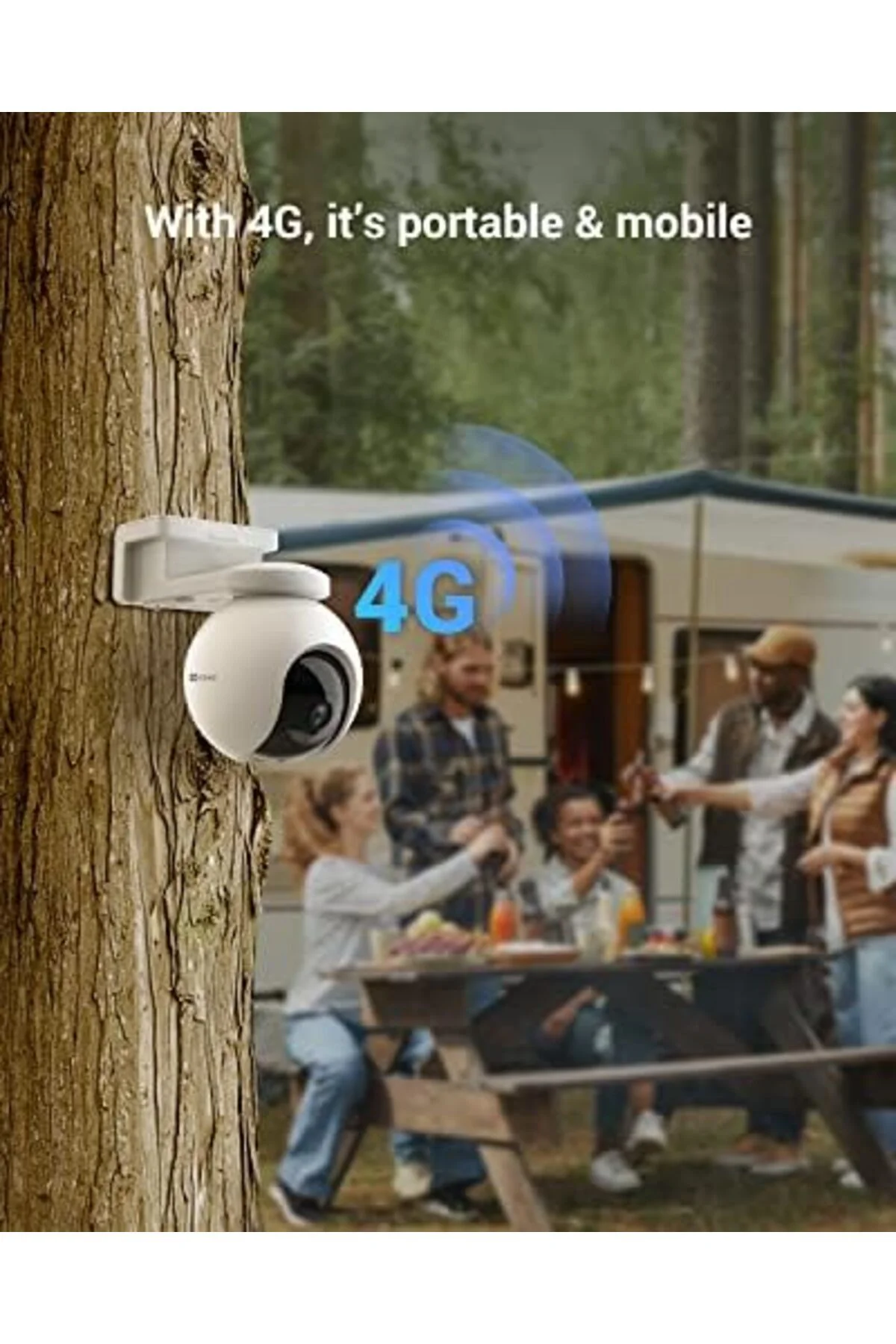 LuxShoping H8C 3MP- 1920 × 1080, Harekat Sensörlü 30 m Kamera, Ha