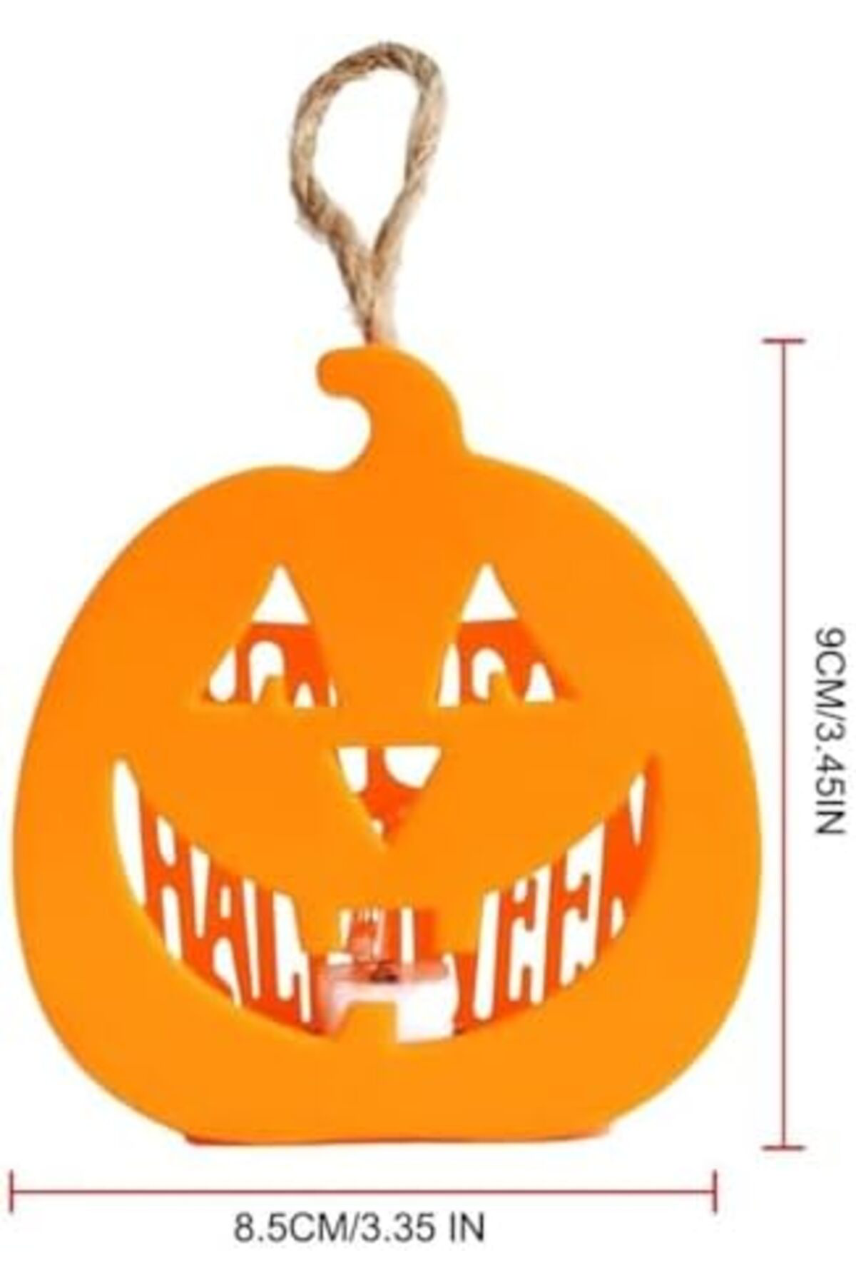 LuxShoping Halloween Işıklı Masa Süsü Balkabağı 1142128