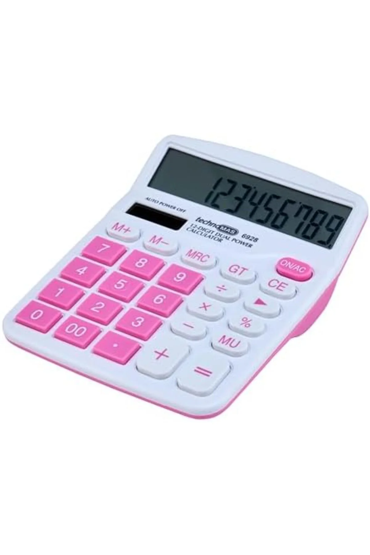 LuxShoping Hesap Makinesi Ofis Tipi, Renkli Seri, Pembe 1142128