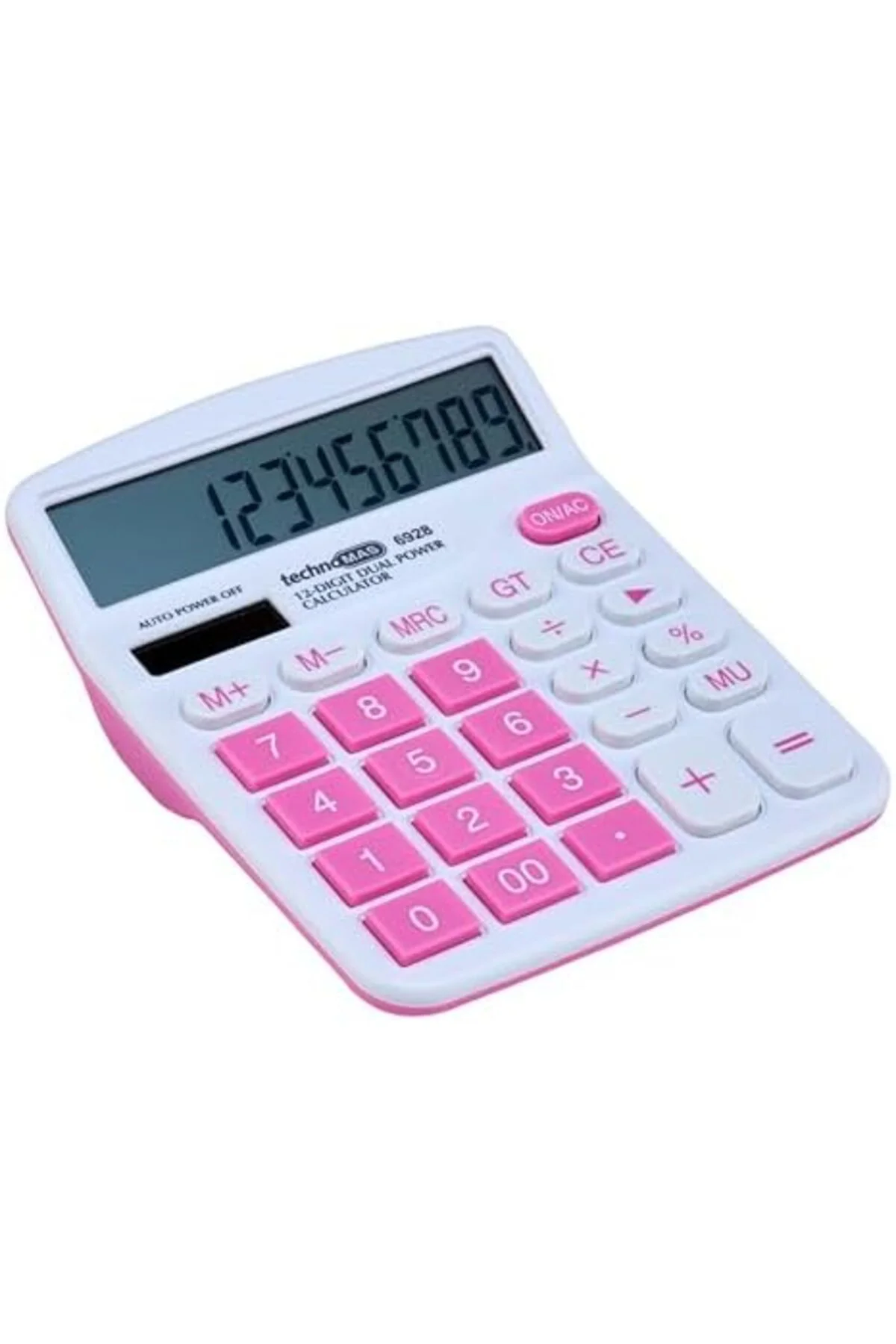LuxShoping Hesap Makinesi Ofis Tipi, Renkli Seri, Pembe 1142128
