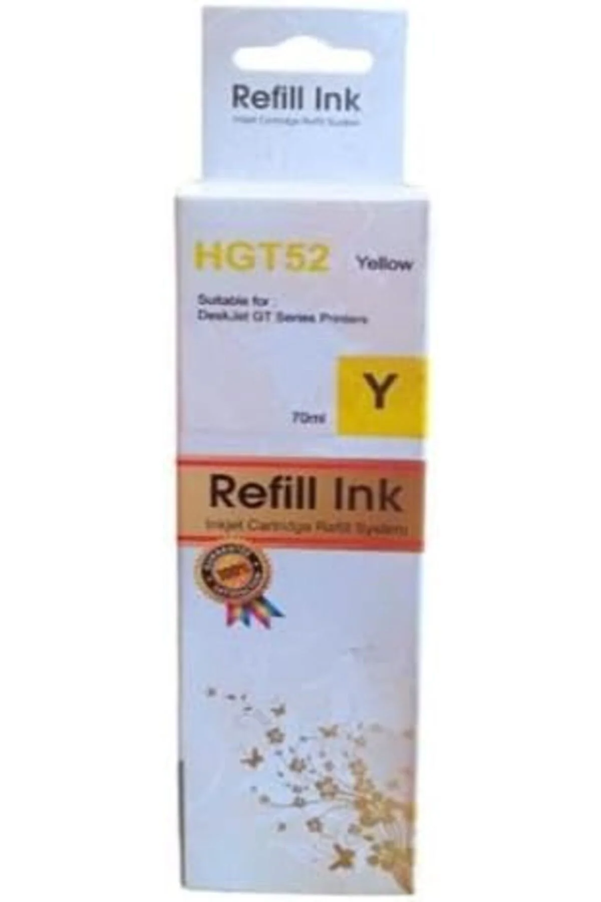 LuxShoping HP Uyumlu GT52XL (M0H56AE) Sarı Mürekkep (70ml./Sise) 