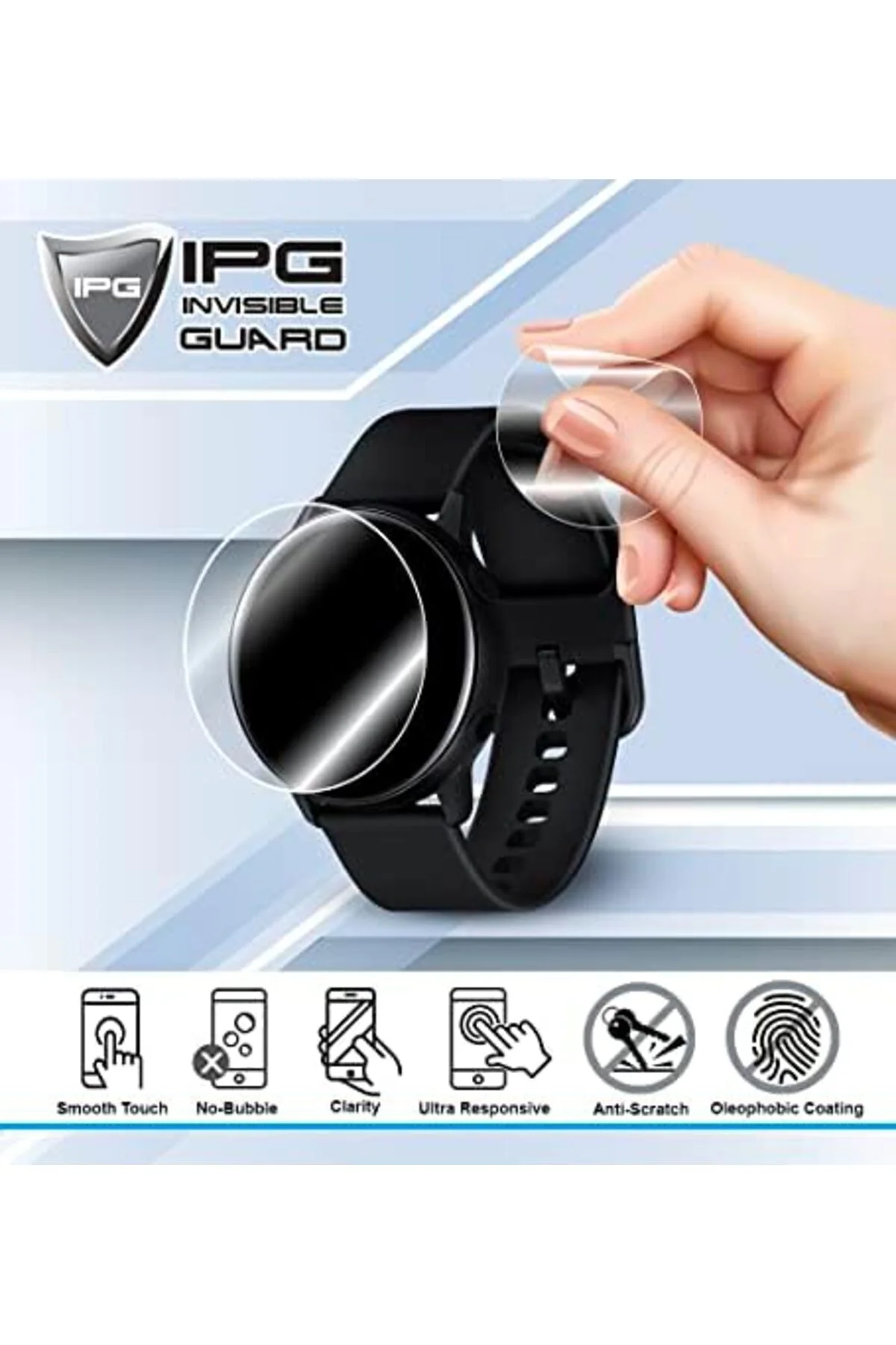 LuxShoping Instinct® Crossover AMOLED Akıllı Saat ile uyumlu IPG 