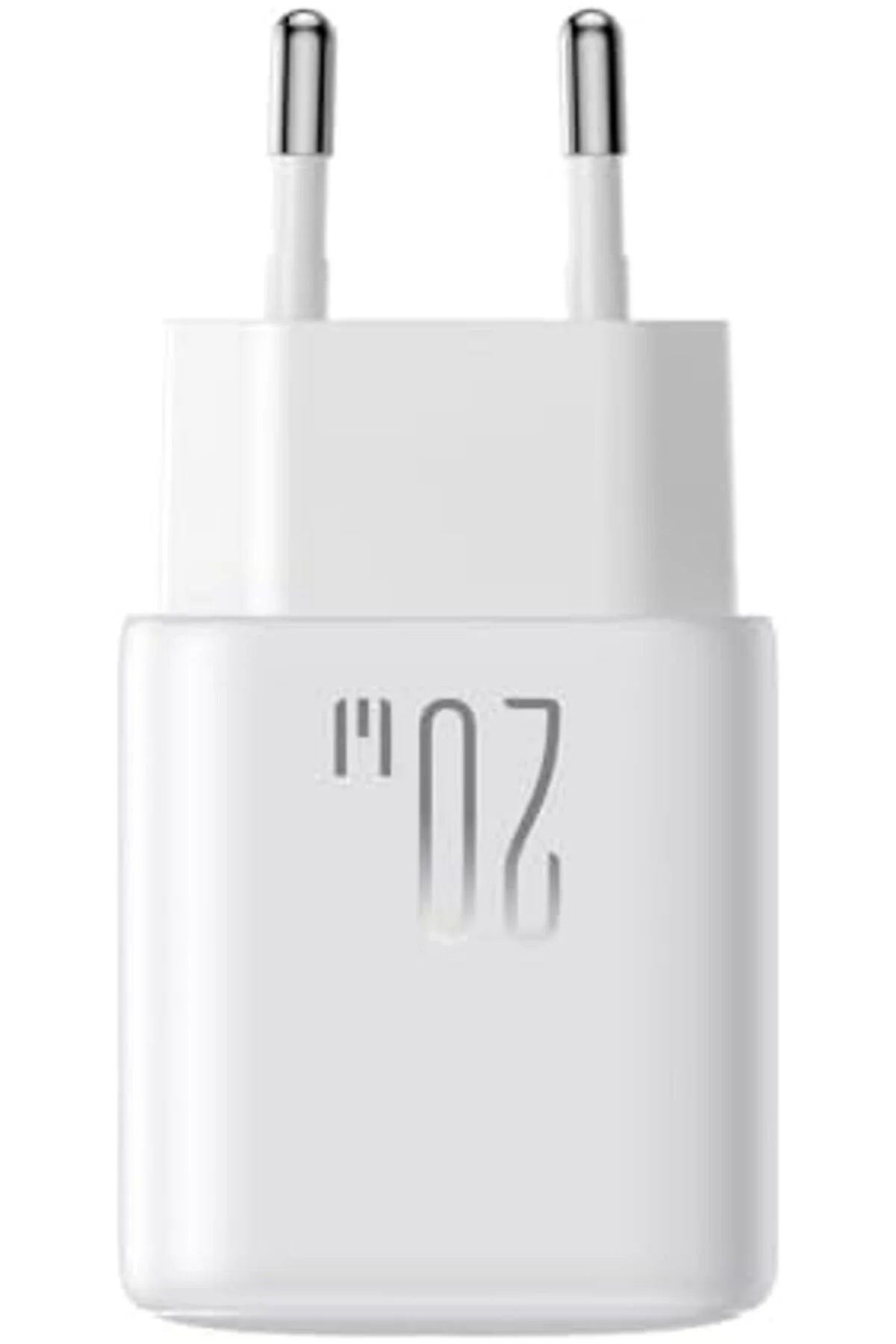 LuxShoping JR-TCF12 Hızlı Şarj Cihazı 20W Çift Port 2C Beyaz Stan