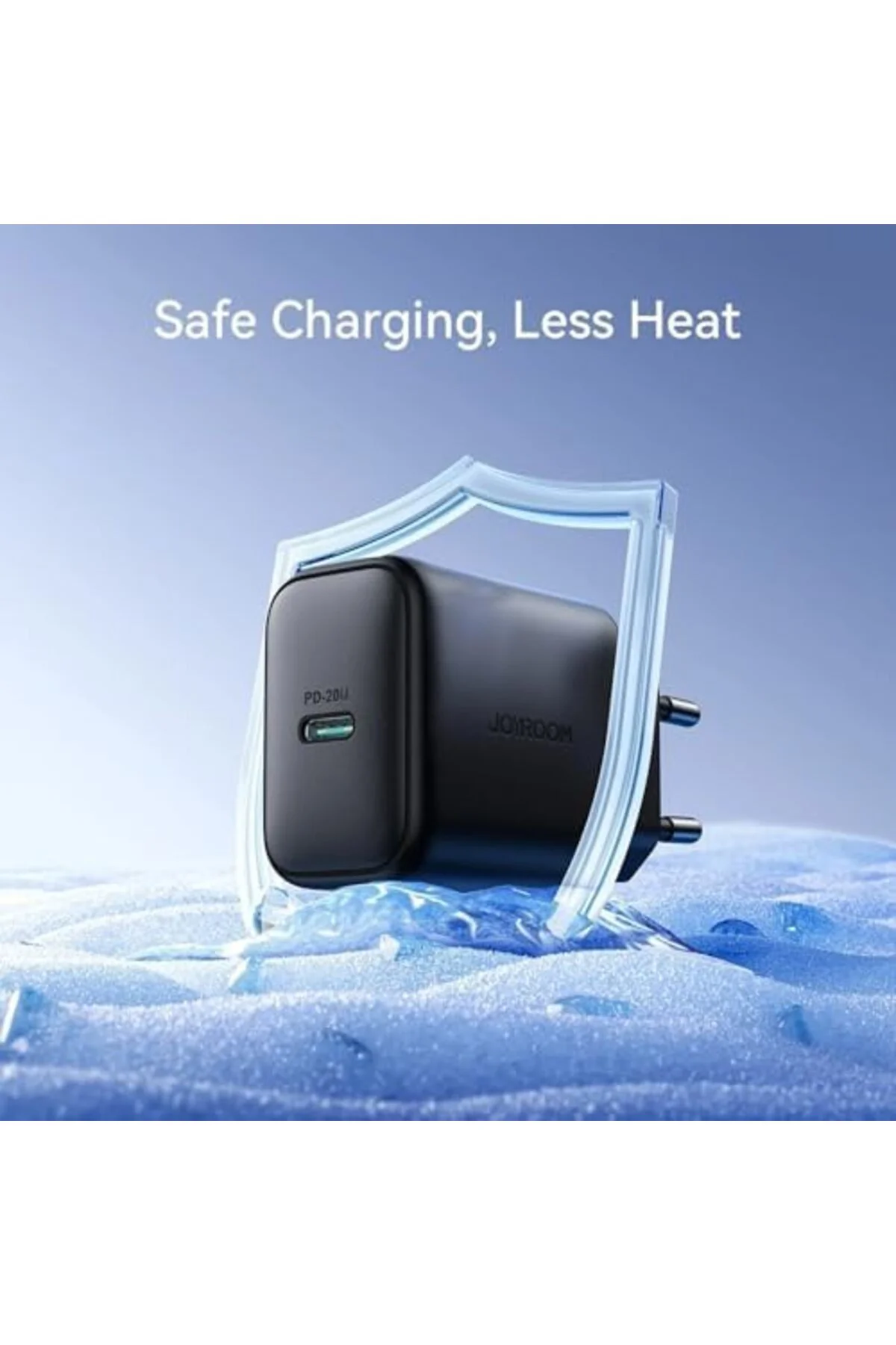 LuxShoping JR-TCF20 PD20W Şarj Cihazı, Siyah 1142128
