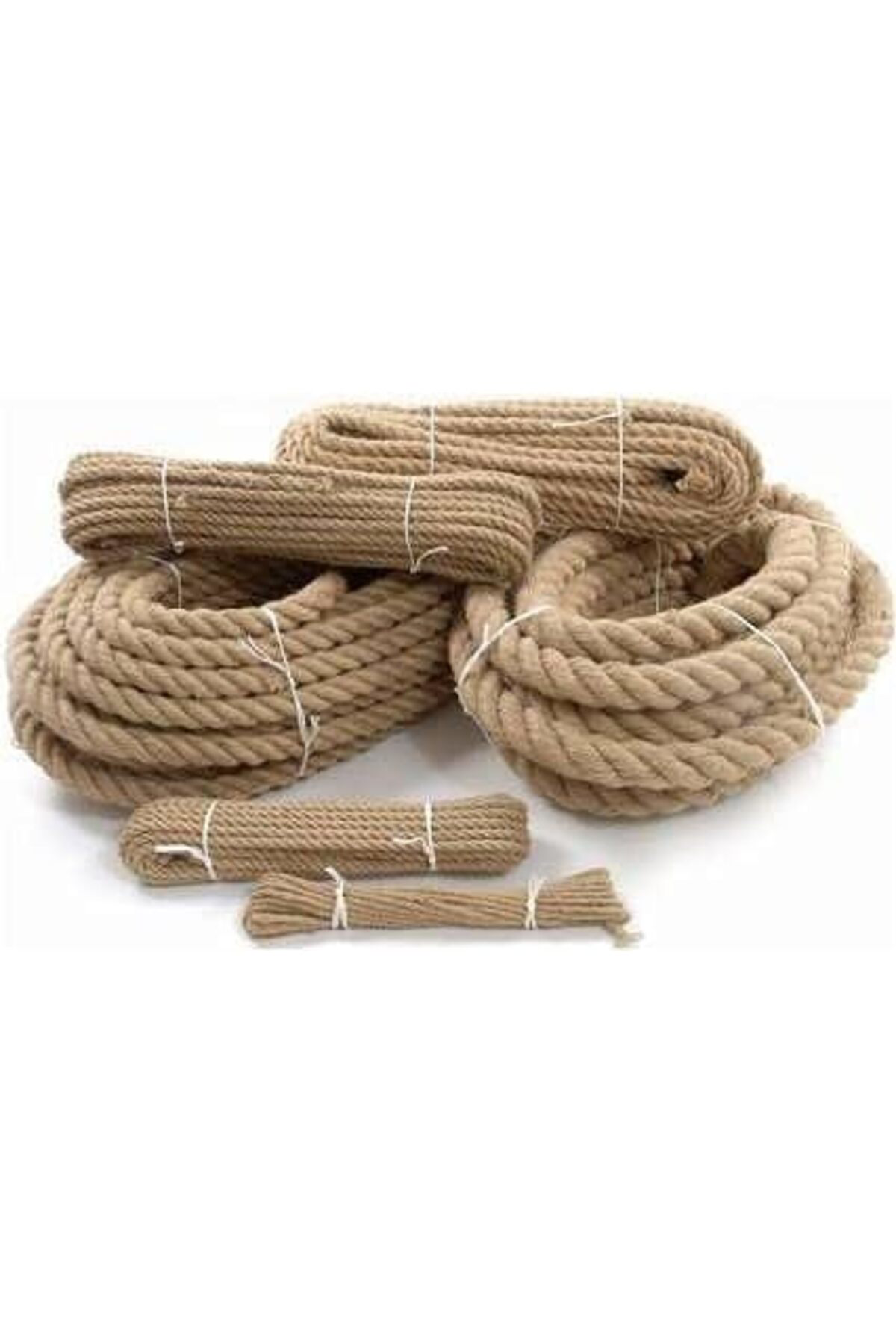 LuxShoping Jüt Halat, Doğal Jüt İp, 8 Mm Kalınlık, 5 Kg Paket, En