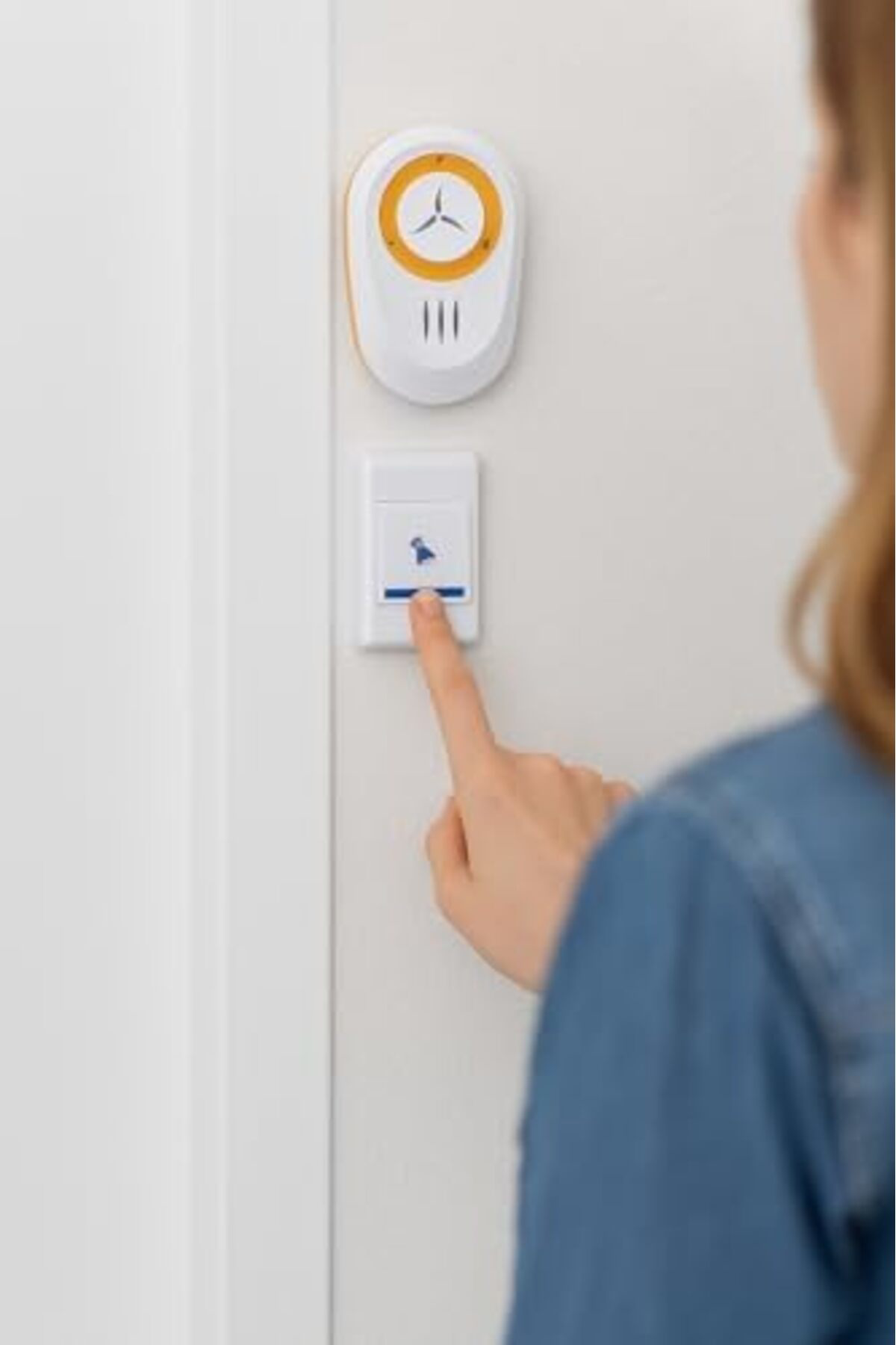 LuxShoping Kablosuz Kapı Zili | Pilli, Güçlü ve Şık Tasarımlı Ev