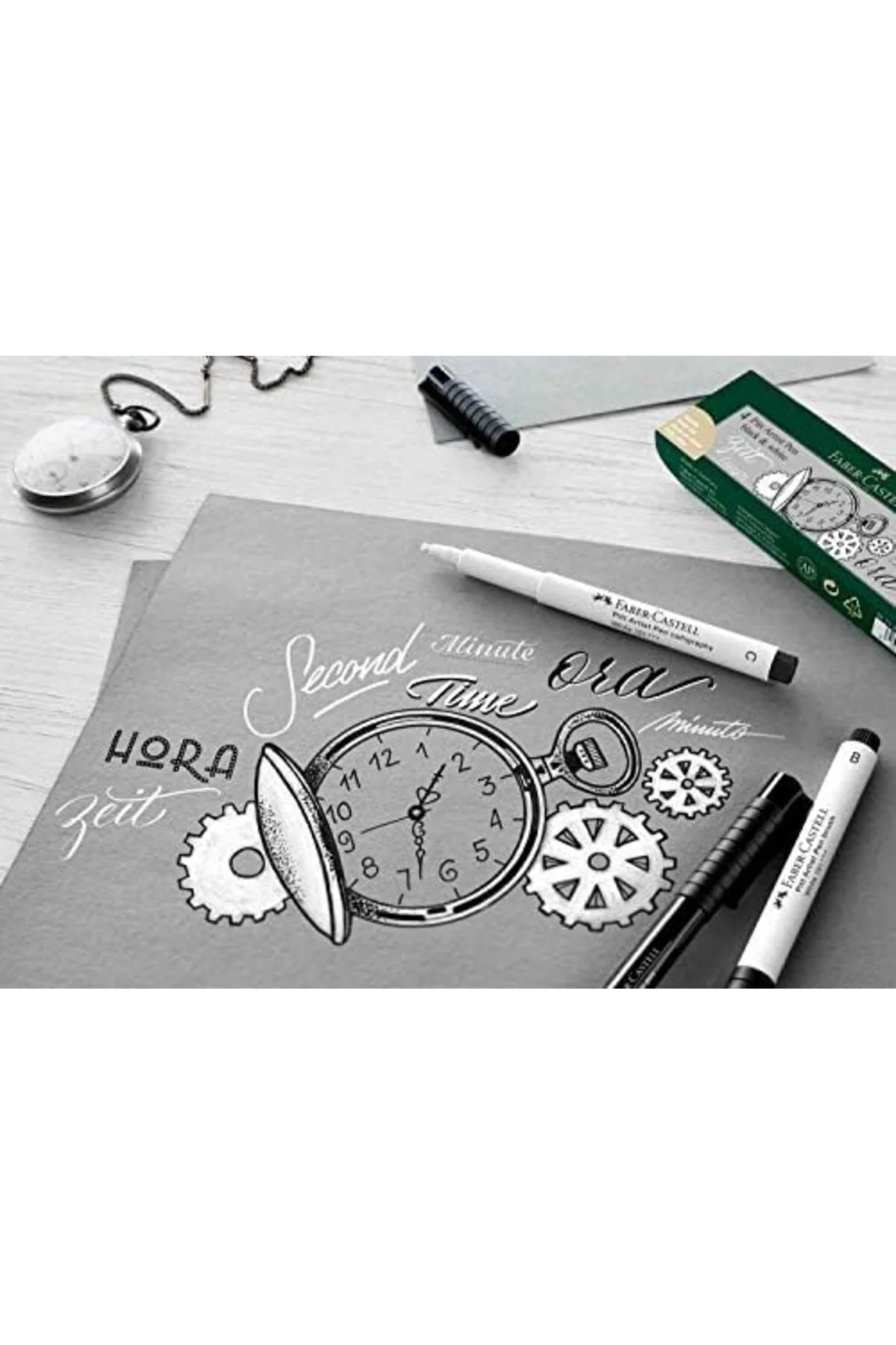 LuxShoping Kaligrafi Kalemi Beyaz (B) 1142128