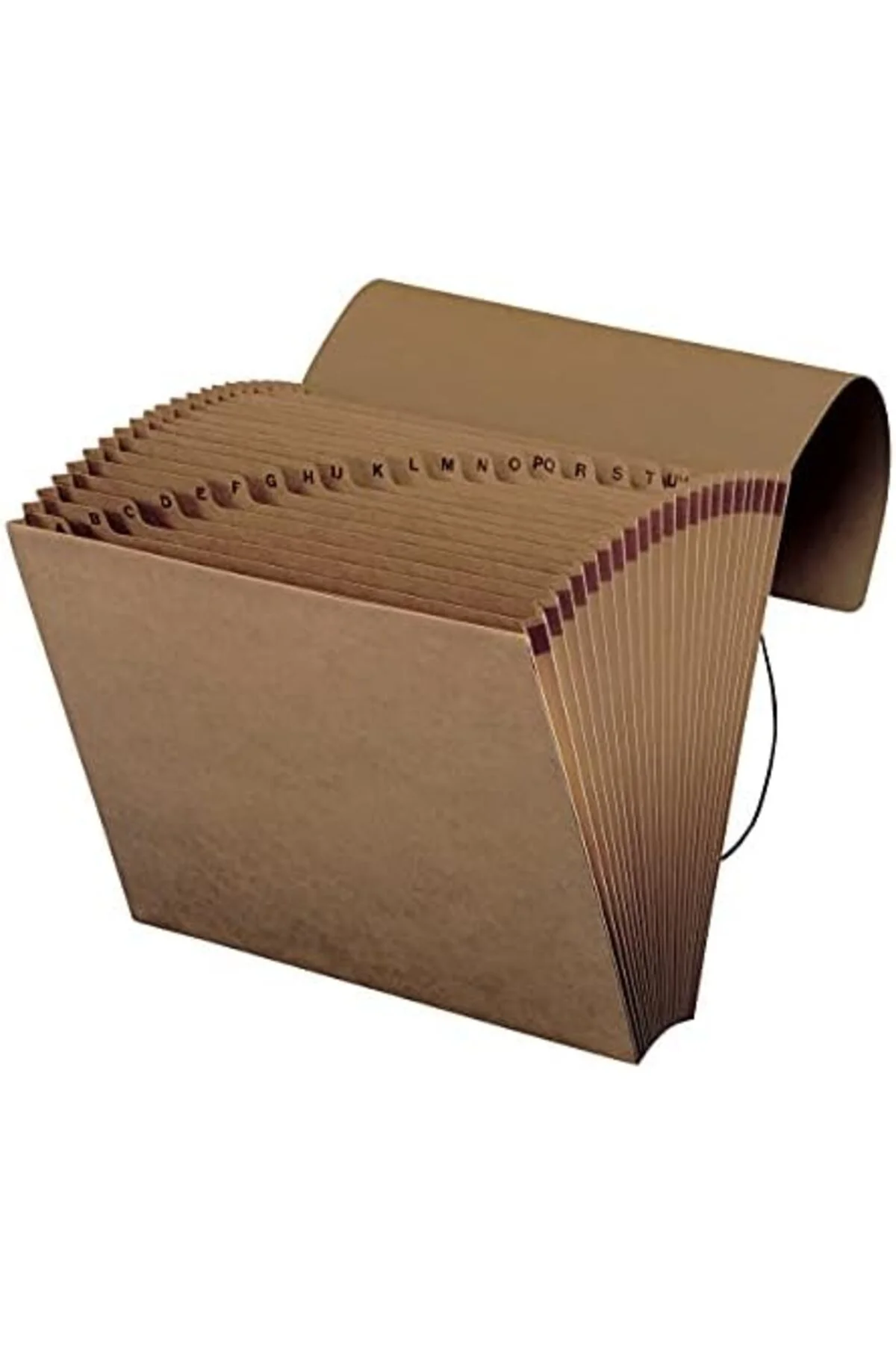 LuxShoping Kapaklı ve Kordon Kapamalı Genişleyen Dosya, 21 Cep, A