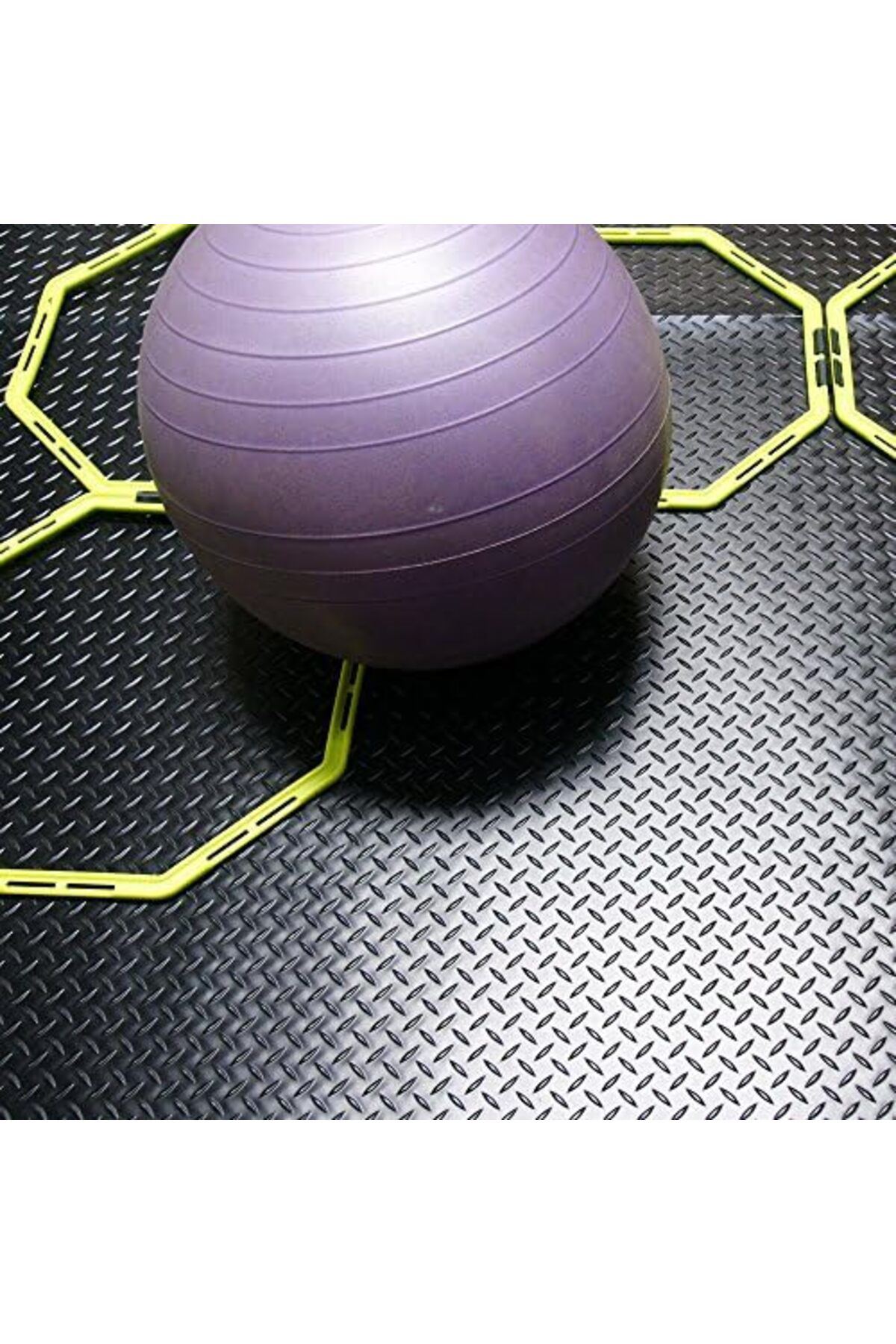 LuxShoping Kauçuk rulo "-Plate" - 3 mm x 1,2 m x 0,3 m rulo - siy