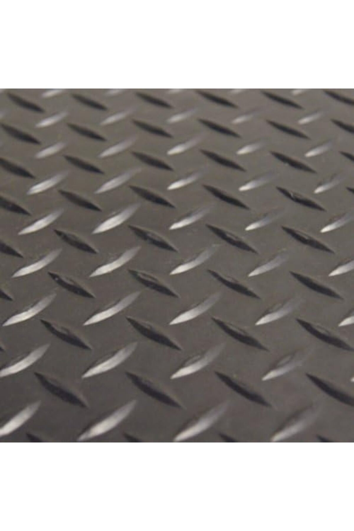 LuxShoping Kauçuk rulo "-Plate" - 3 mm x 1,2 m x 0,3 m rulo - siy