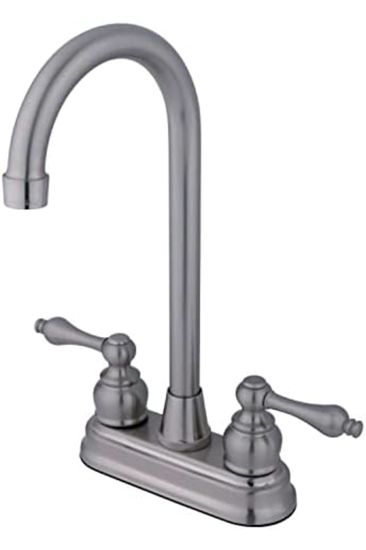 LuxShoping KB498AL Victoria Bar Musluk, 10,5 cm, Fırçalanmış Nike