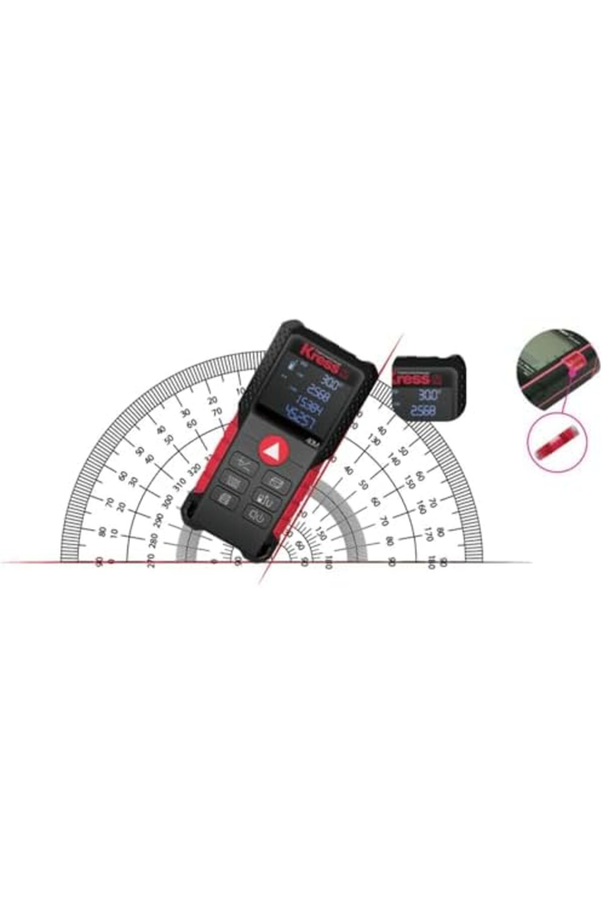 LuxShoping KI200 40m Profesyonel Çok Fonksiyonlu Lazer Metre 1142