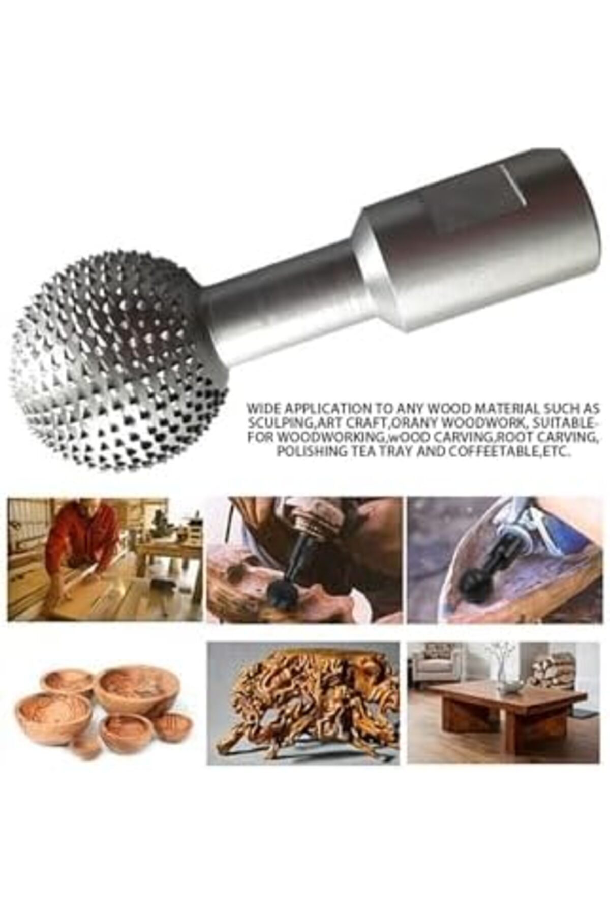 LuxShoping Kuksa Bardak Ahşap Kase Kaşık Oyma Ağaç Işleme Alet Se