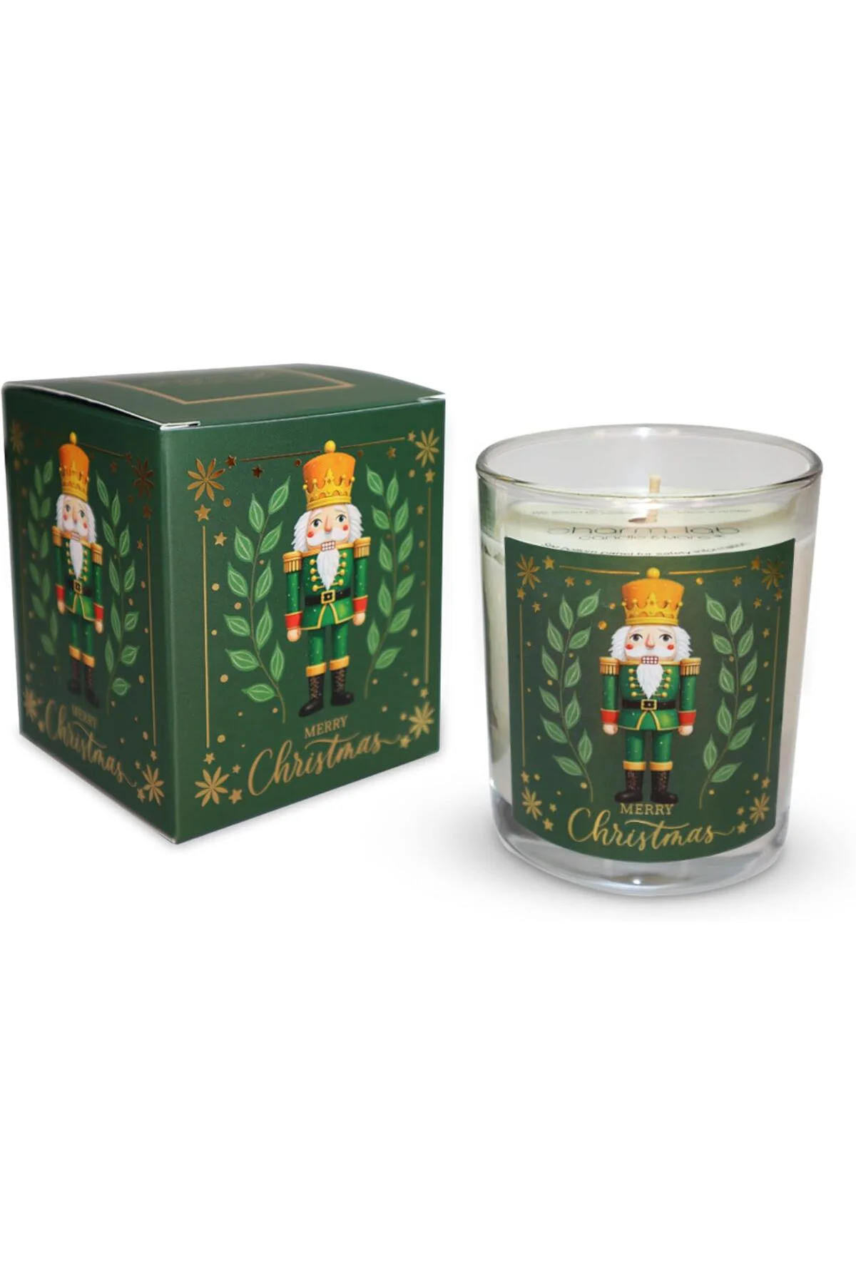 LuxShoping – Kurşun Asker (Nutcracker) Tasarımlı Mum, Yeşil Renk 