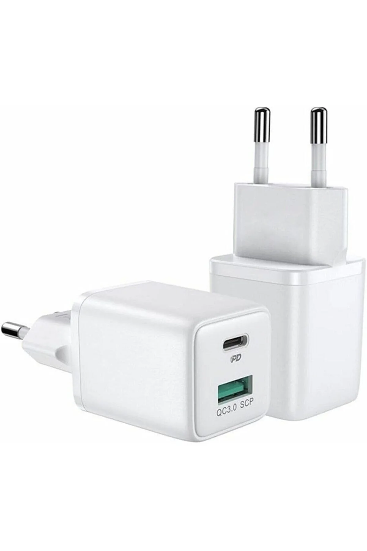 LuxShoping L-QP303 30W 2 Port PD Şarj Adaptörü Seyahat Sarj Cihaz LuxShoping L-QP303 30W 2 Port PD Şarj Adaptörü Seyahat Sarj Cihaz