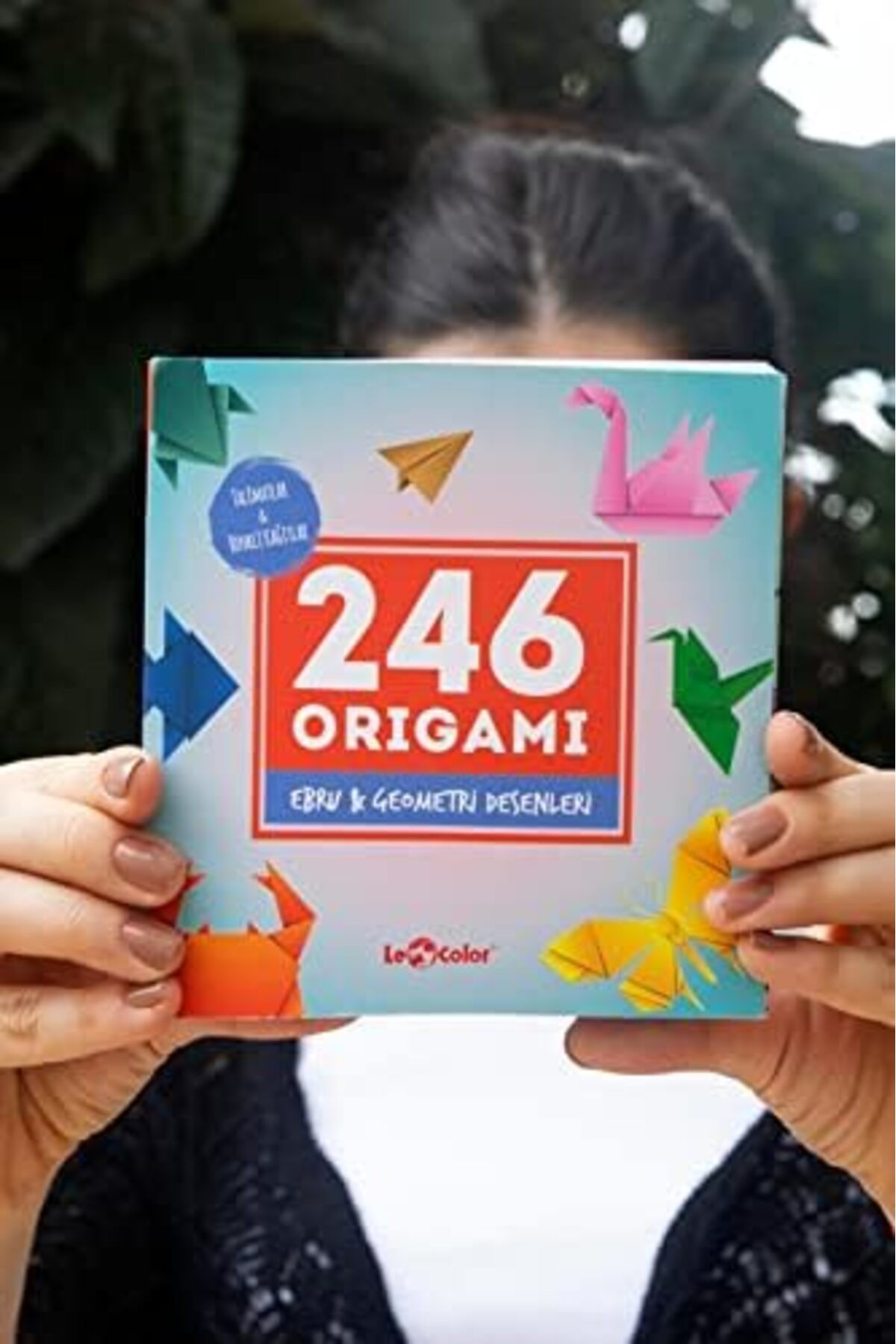 LuxShoping Le Origami 246 Kağıt Katlama Sanatı Ebru/Geometrik 114
