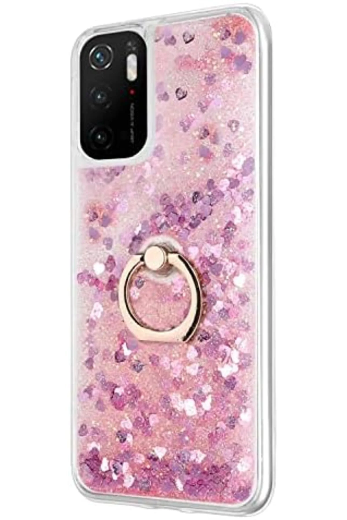 LuxShoping M3 Pro için Kılıf Glitter Holder Pembe [ M3 Pro ile Uy