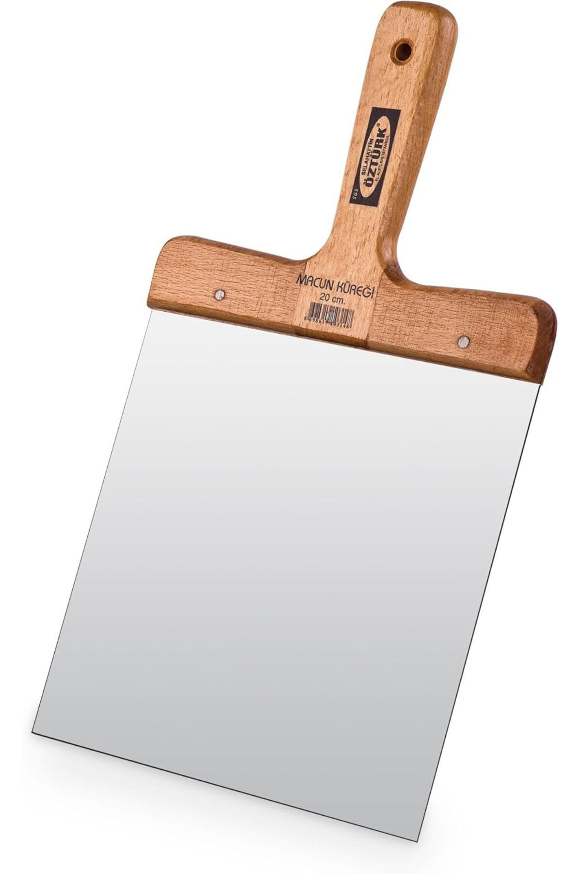 LuxShoping Macun Küreği, Metal, 20 cm, Profesyonel Duvar ve Boya