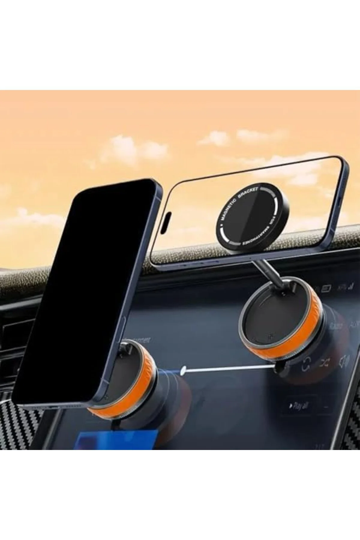 LuxShoping Manyetik Araç Telefon Tutucu 360° Döner Başlık – Mekan LuxShoping Manyetik Araç Telefon Tutucu 360° Döner Başlık – Mekan
