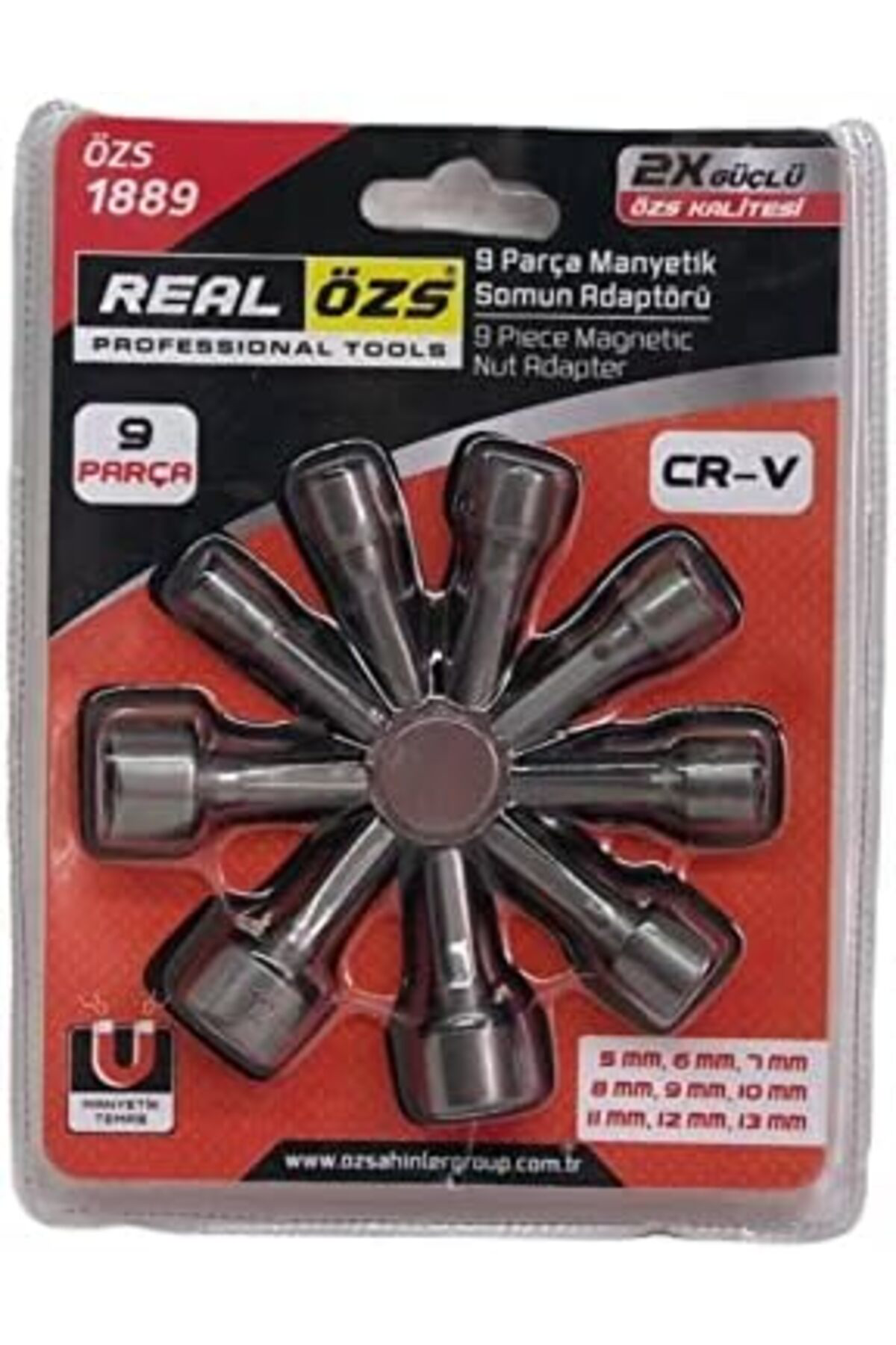 LuxShoping Manyetik Civata Somun Tutucu Adaptörü Çatı Trapez Lokm