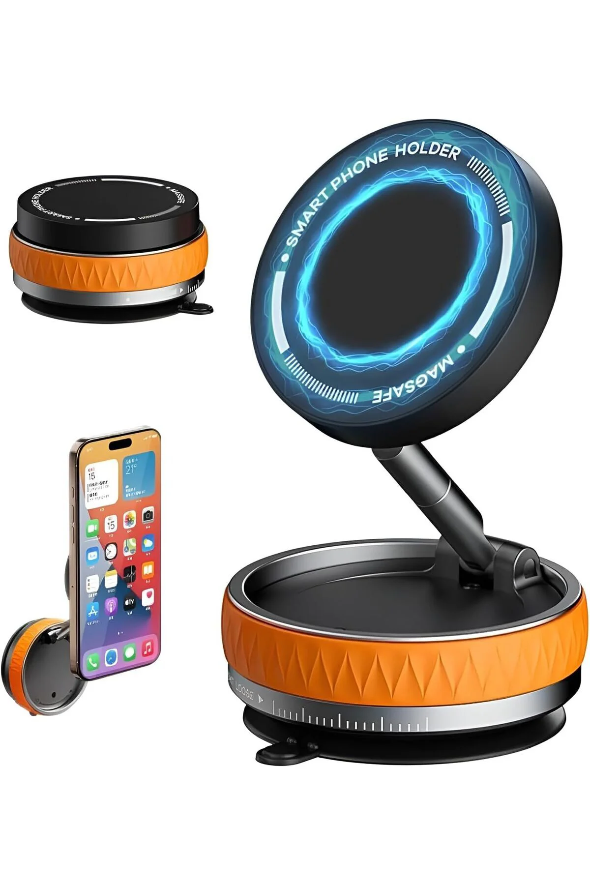 LuxShoping Manyetik Araç Telefon Tutucu 360° Döner Başlık – Mekan LuxShoping Manyetik Araç Telefon Tutucu 360° Döner Başlık – Mekan