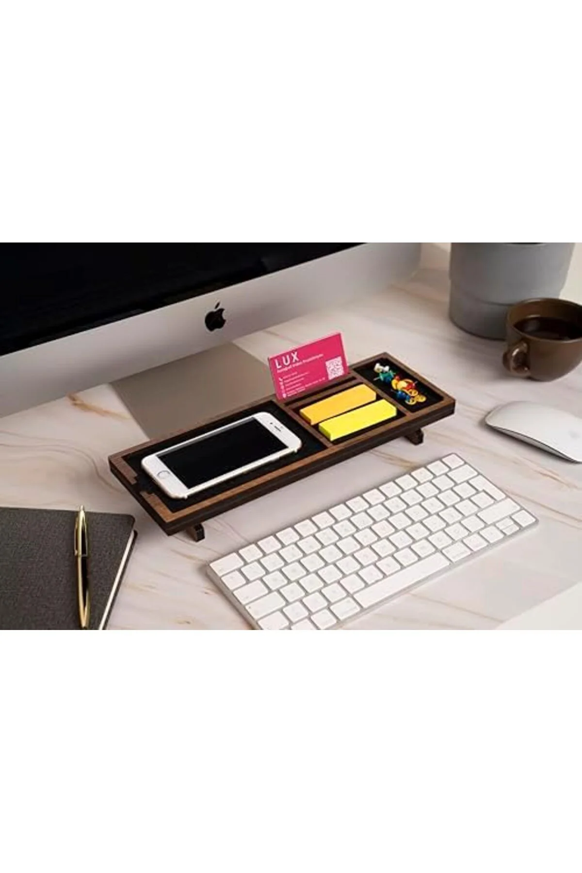 LuxShoping Masaüstü Organizer Mini Ceviz 1142128