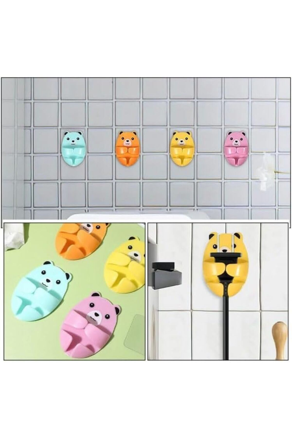 LuxShoping May's Nest May’s Nest Sevimli Hayvan Figürlü Fiş Tutuc