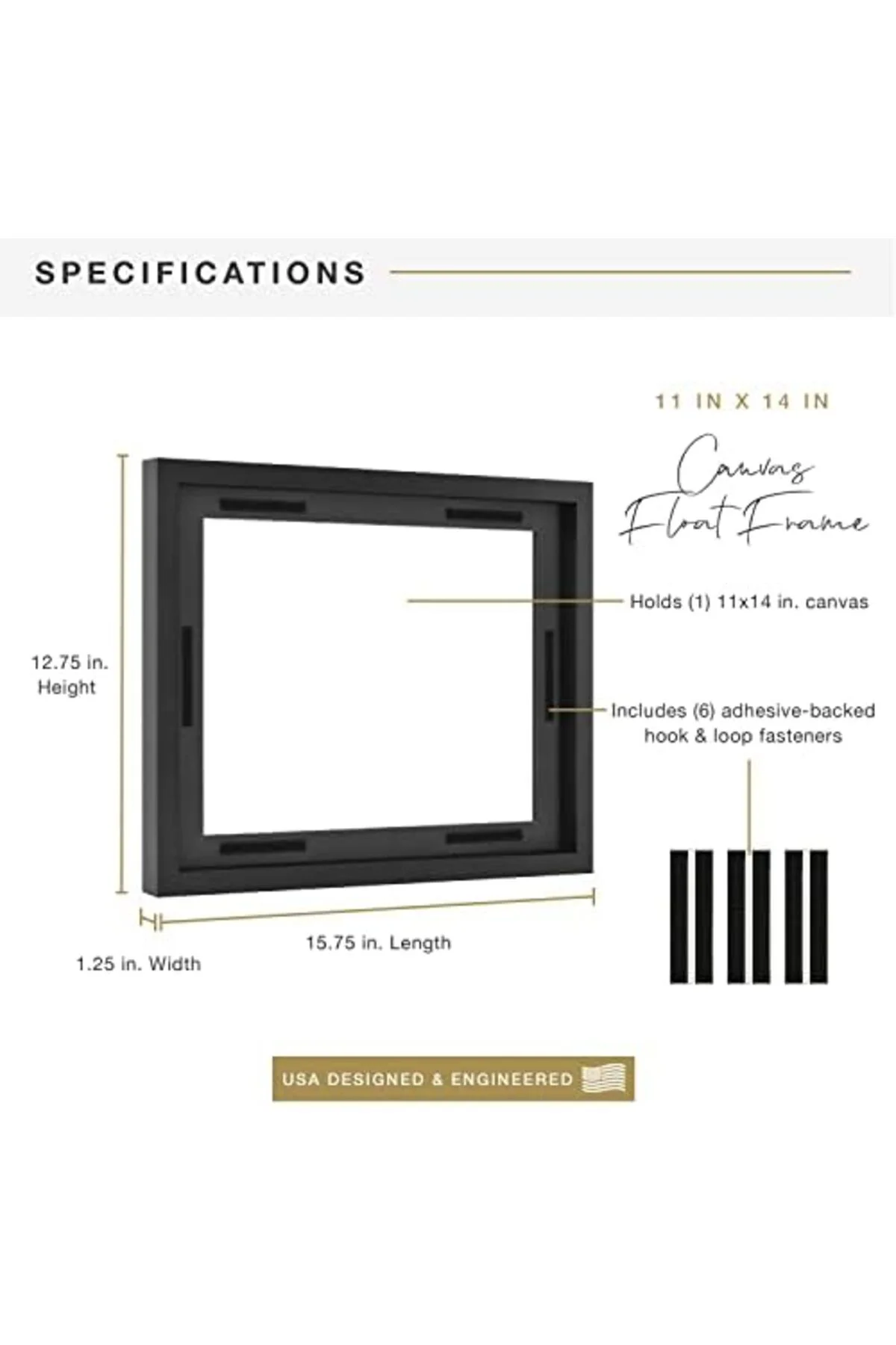LuxShoping MCS 40003 Rahmen für Leinwandbilder, 27,9 x 35,6 cm, S LuxShoping MCS 40003 Rahmen für Leinwandbilder, 27,9 x 35,6 cm, S
