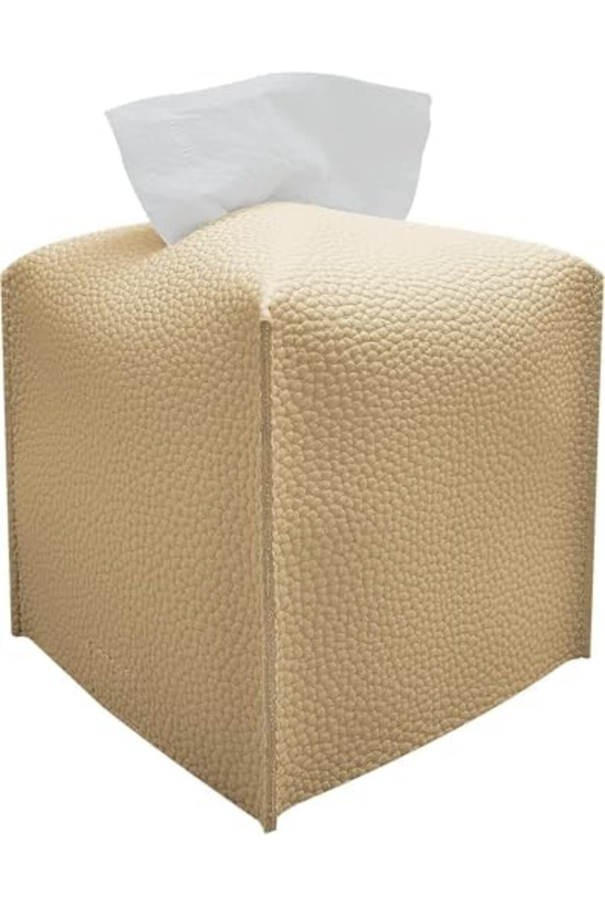 LuxShoping Mendil Kutusu, Dekoratif PU Deri Mendil Kutusu Kılıfı,