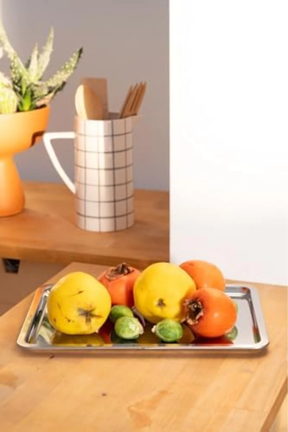 LuxShoping & Metal Çay Kahve Sunum Tepsisi 1142128