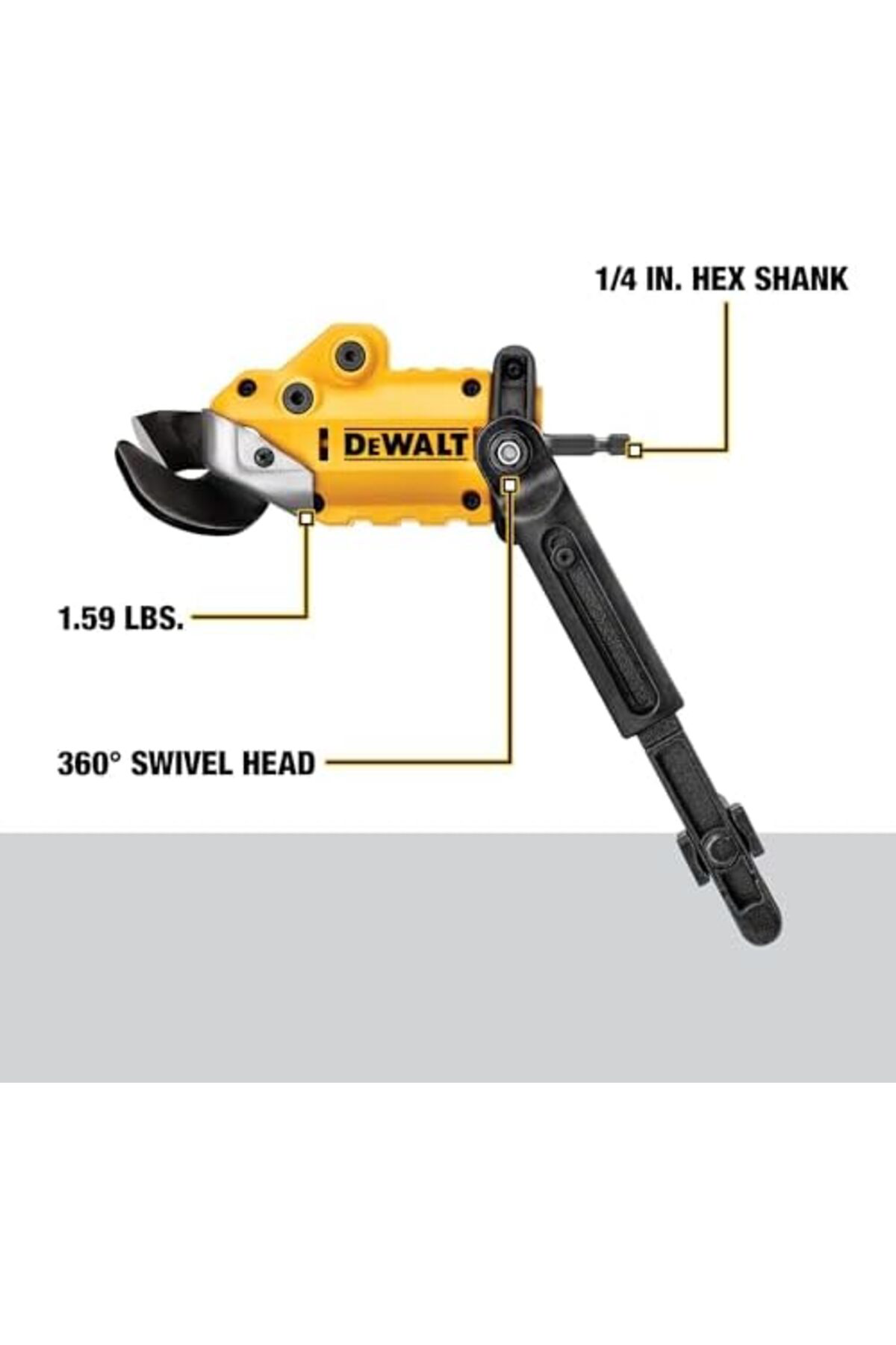 LuxShoping Metal makas başlığı, darbeye hazır (DWASHRIR) 1142128