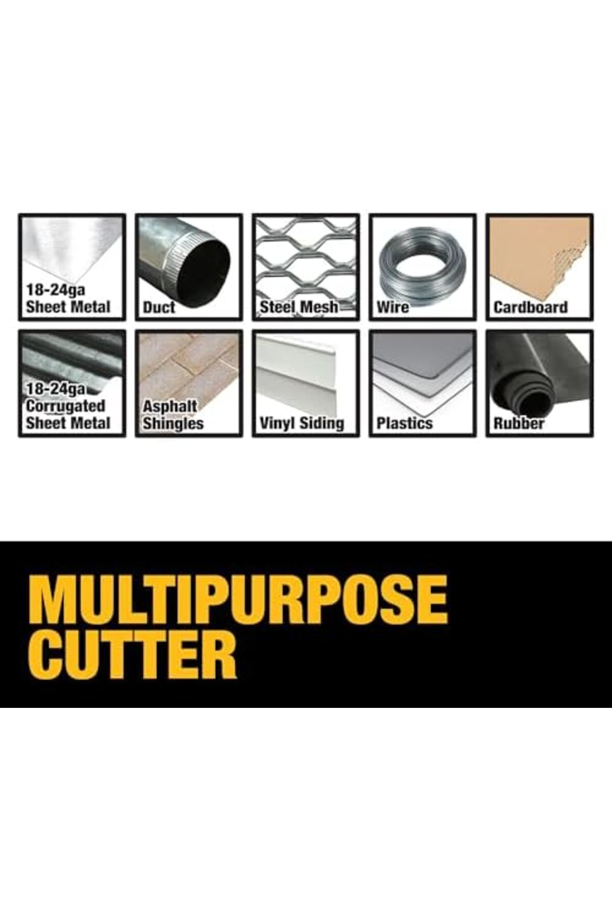 LuxShoping Metal makas başlığı, darbeye hazır (DWASHRIR) 1142128