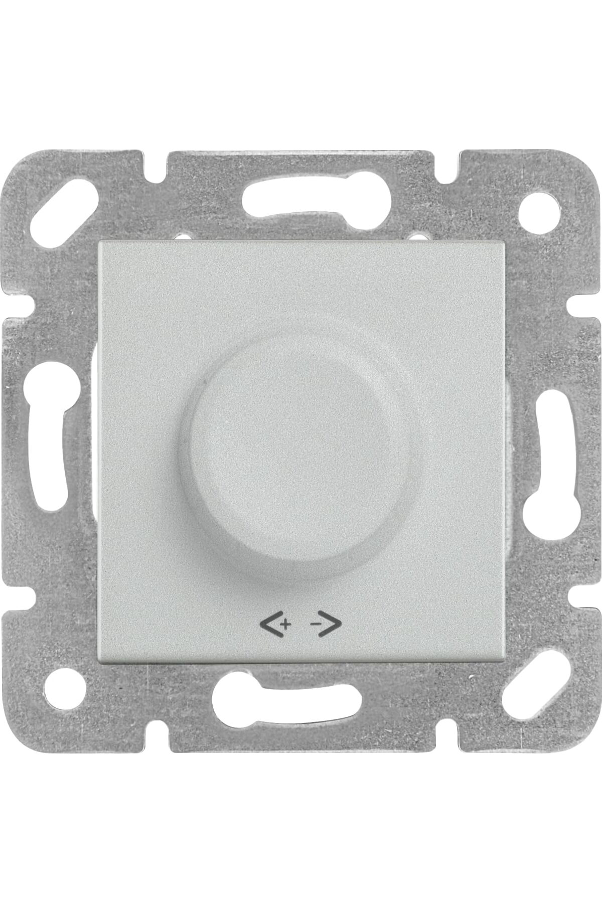 LuxShoping / Metalik Beyaz PRO Dimmer RL 20 500W Mekanizma ve Düğ