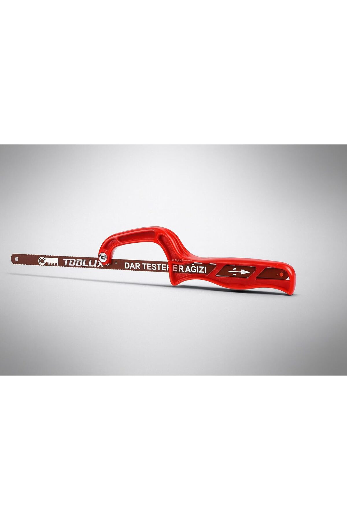 LuxShoping Mini Demir Testere, 30 cm Değiştirilebilir Bıçaklı, Pl
