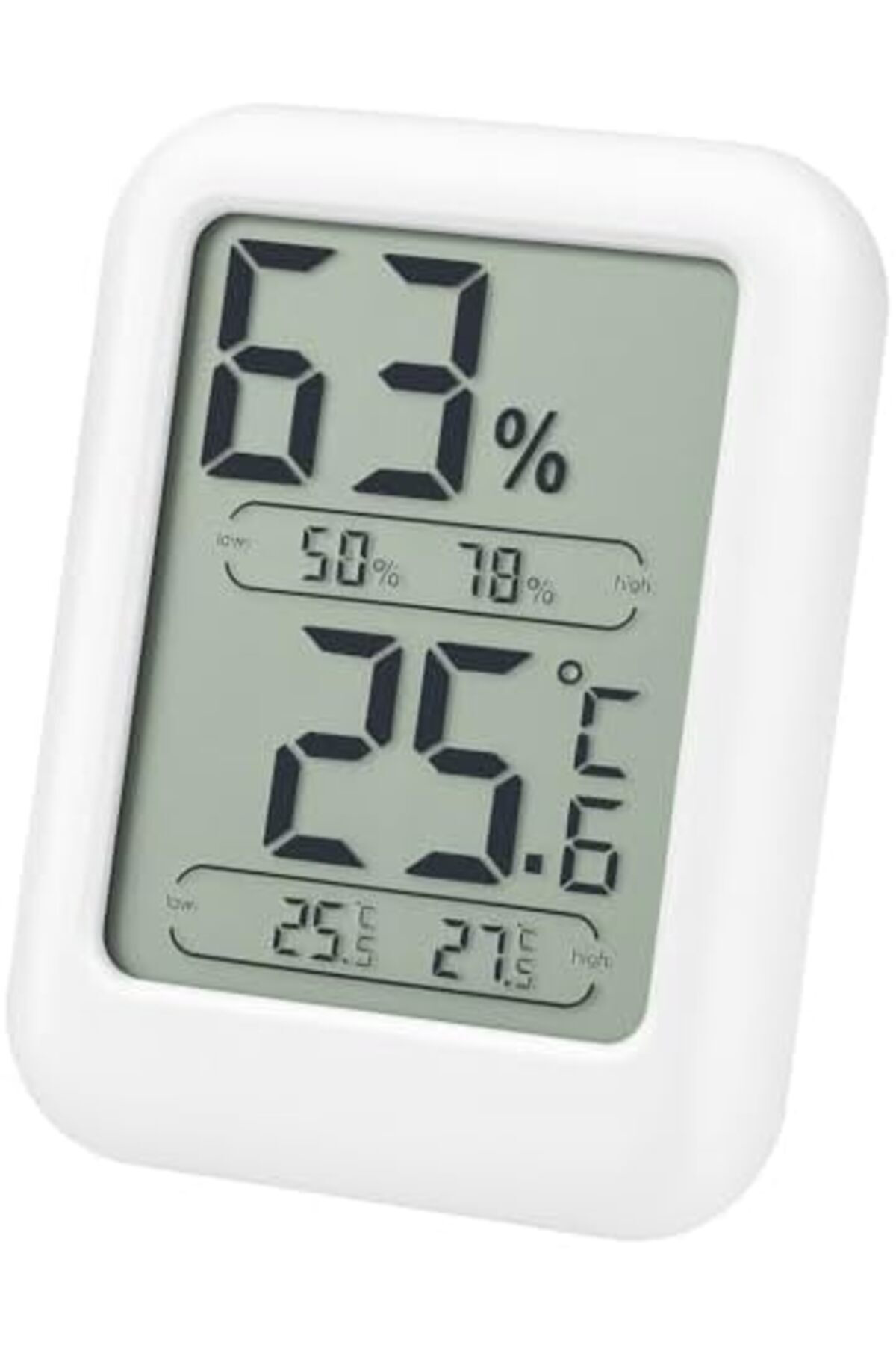 LuxShoping Mini Masa Üstü Dijital Termometre ve Nem Ölçer – Kompa