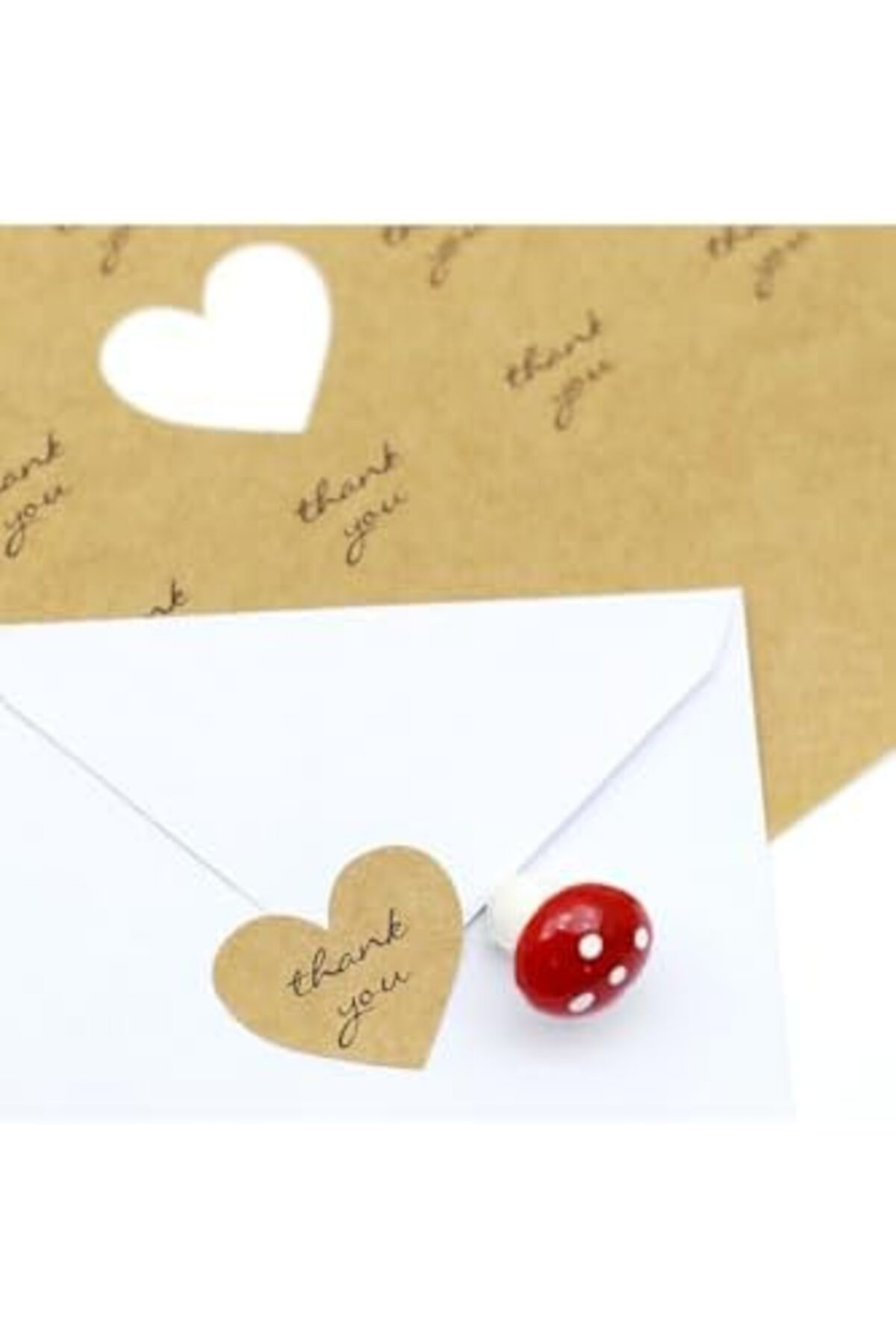 LuxShoping Minik zarf, 7x9 cm 25 adet (Kırmızı) 1142128