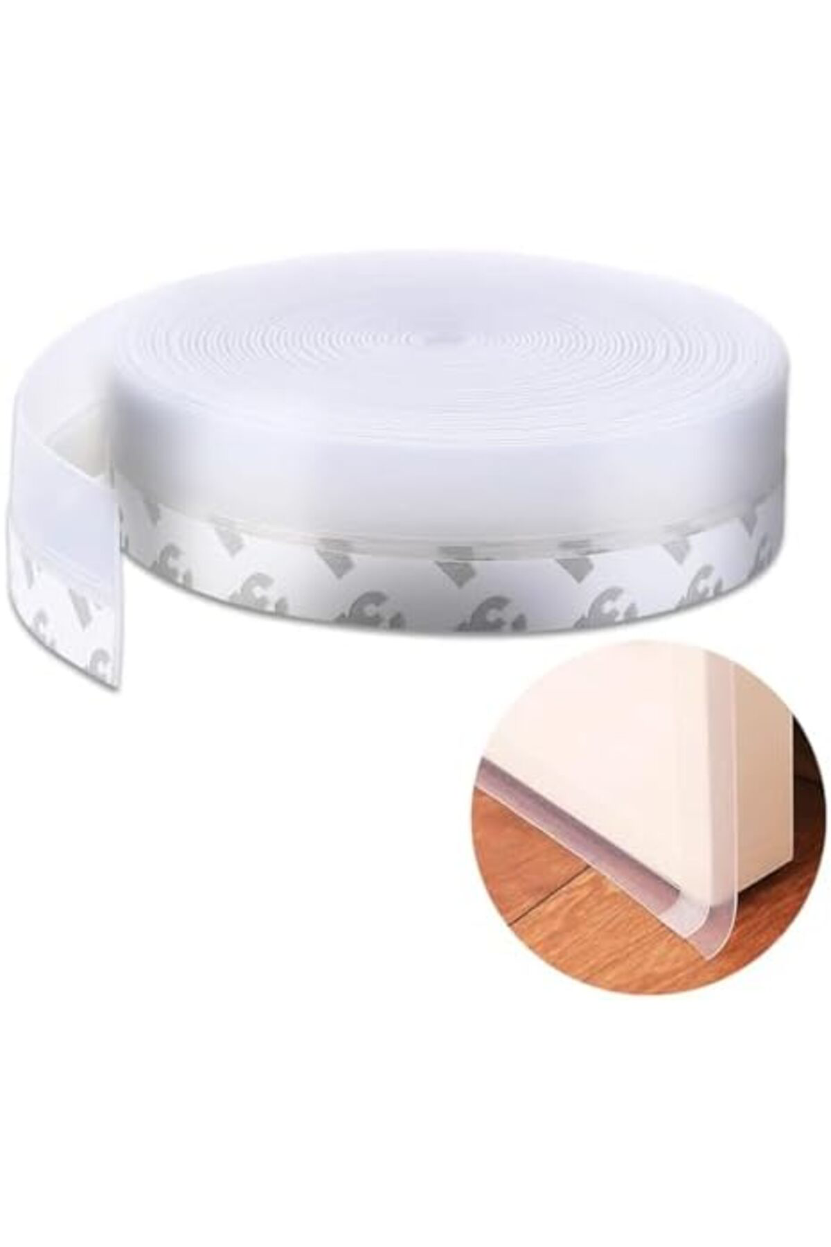 LuxShoping ‎Monte Lua 3 Metre Şeffaf Silikon İzolasyon Bandı | Ke